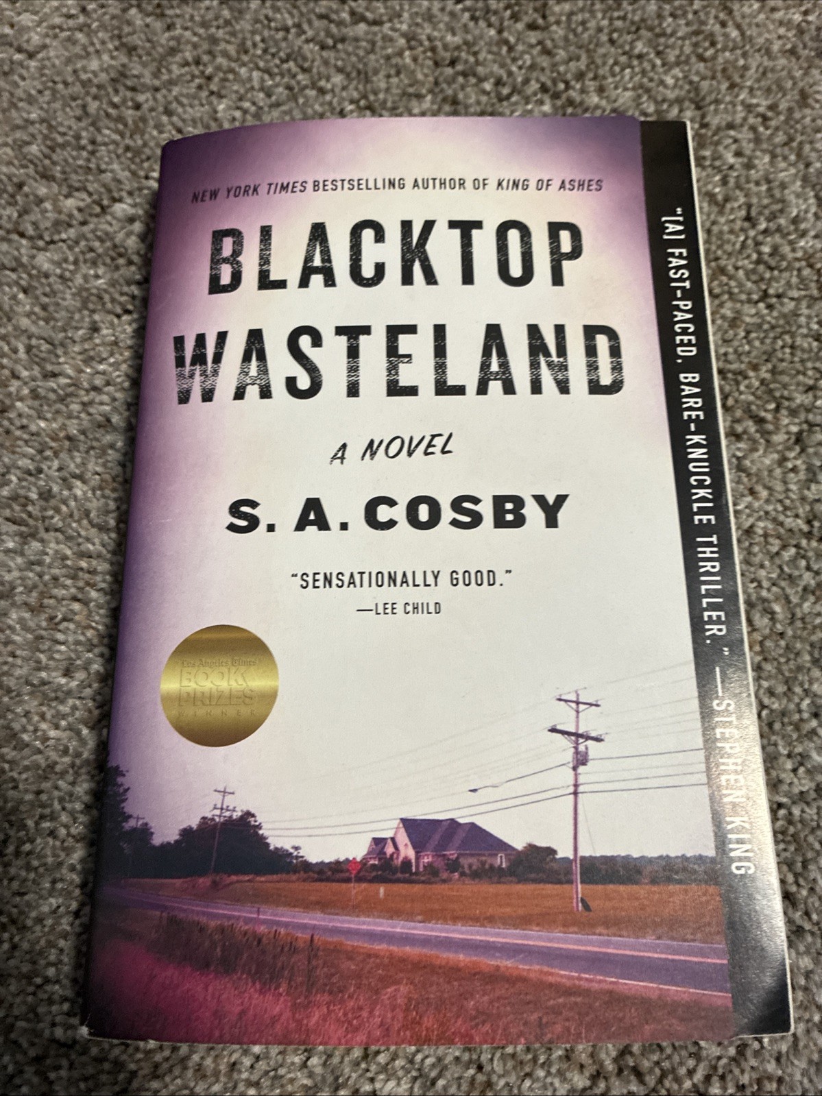 Blacktop Wasteland : A Novel by S. A. Cosby (2021, Trade Paperback)