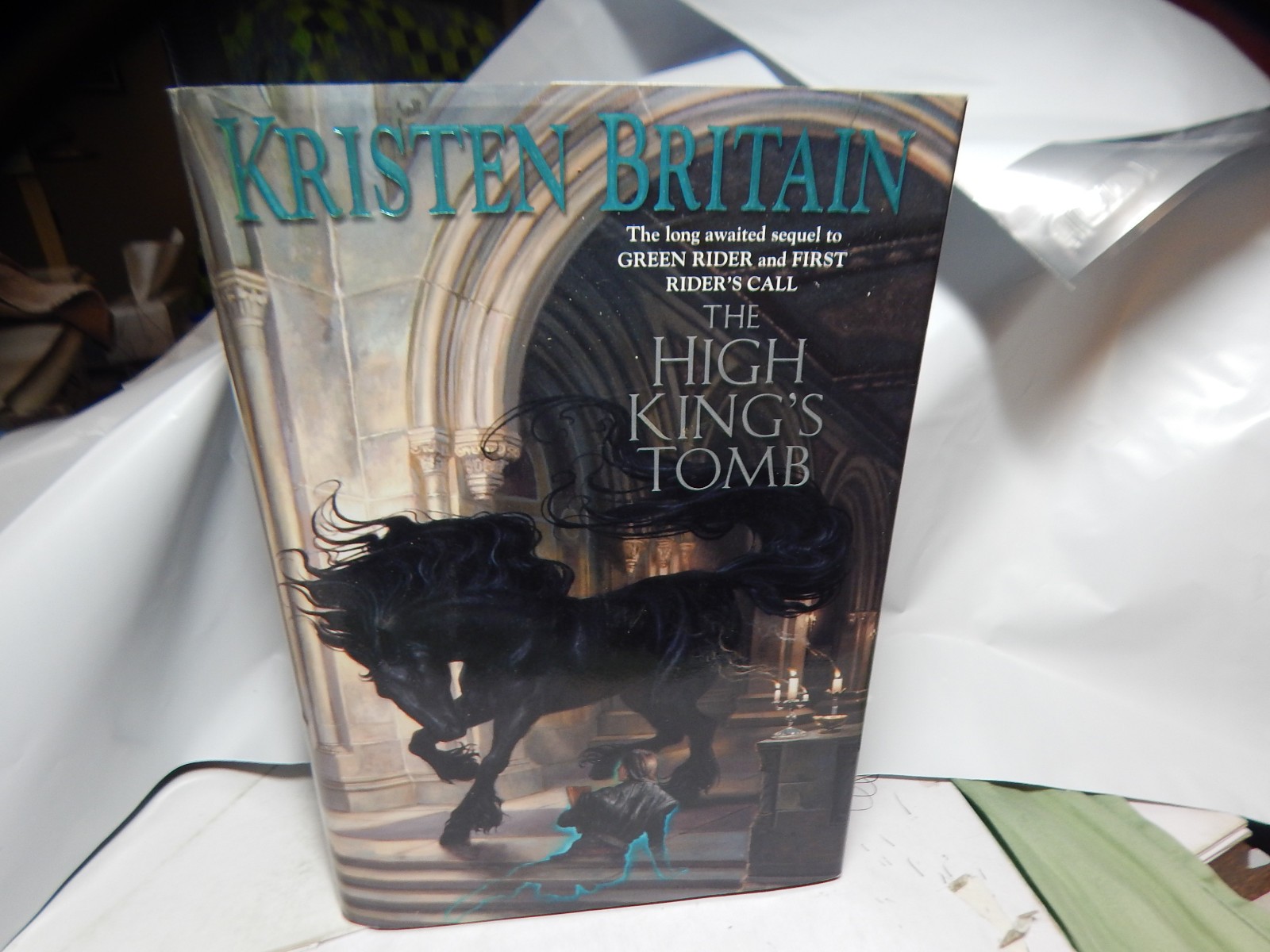 Green Rider Series Kristen Britain DAW Fantasy Lot Of 3 Books Pb & HCDJ DAW