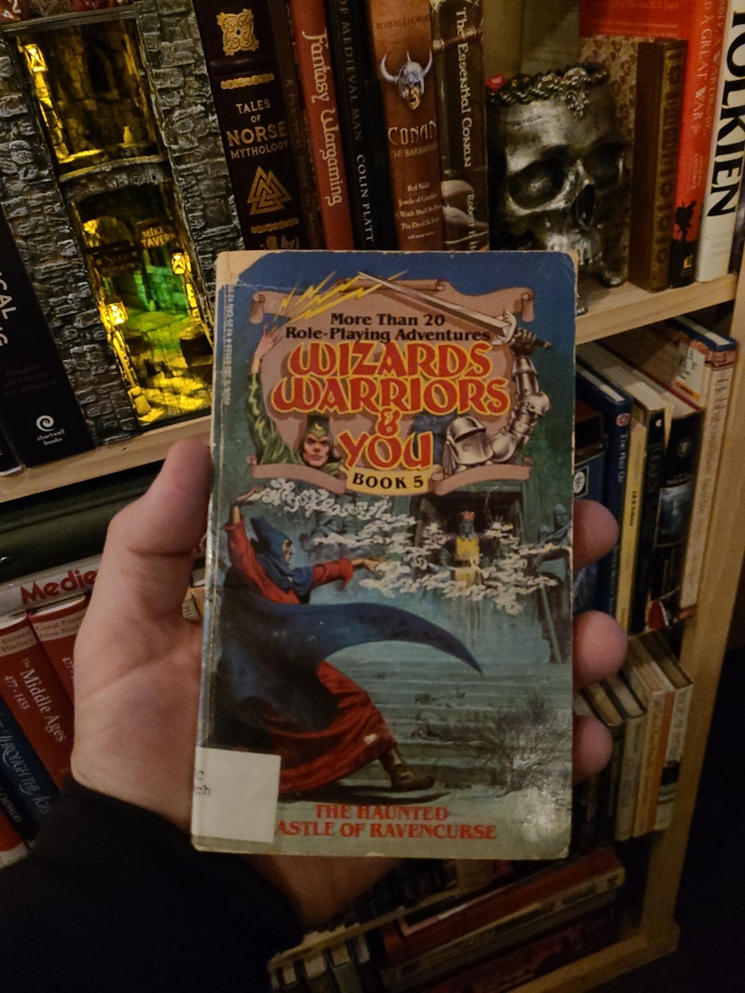 Wizard, Warriors, & You #5 The Haunted Castle of Ravencurse – 1st 1985 Like D&D