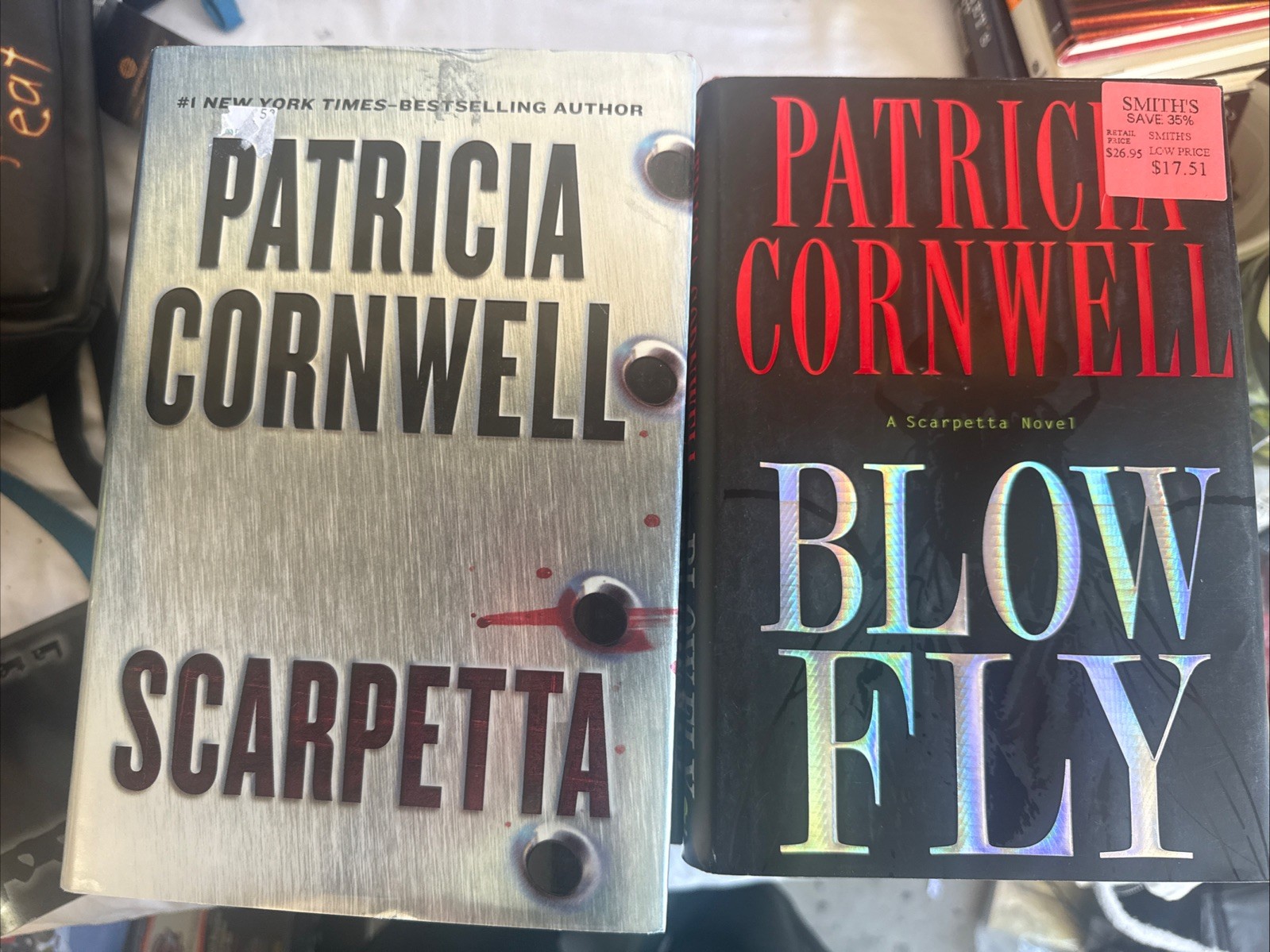 Patricia Cornwell Lot of 16 Hardcover Books Kay Scarpetta Mystery Series