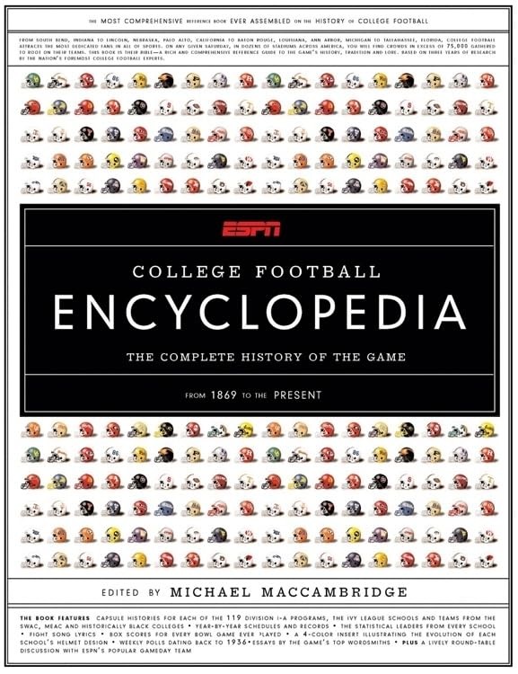 ESPN College Football Encyclopedia: The Complete Histor – ACCEPTABLE