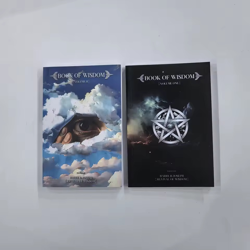 Book of Wisdom Volumes 1 & 2 by Harry B. Joseph 2-Book Spiritual Set USA Stock