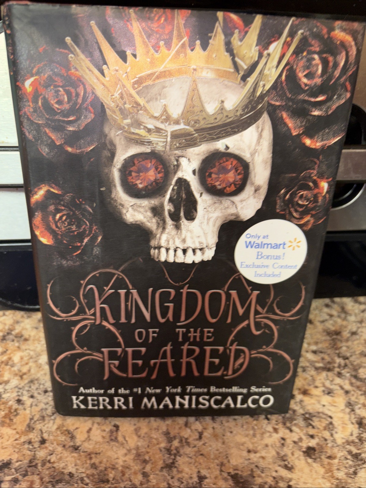 Kingdom of the Feared By Kerri Maniscalco Wal Mart Bonus Exclusive Hardcover