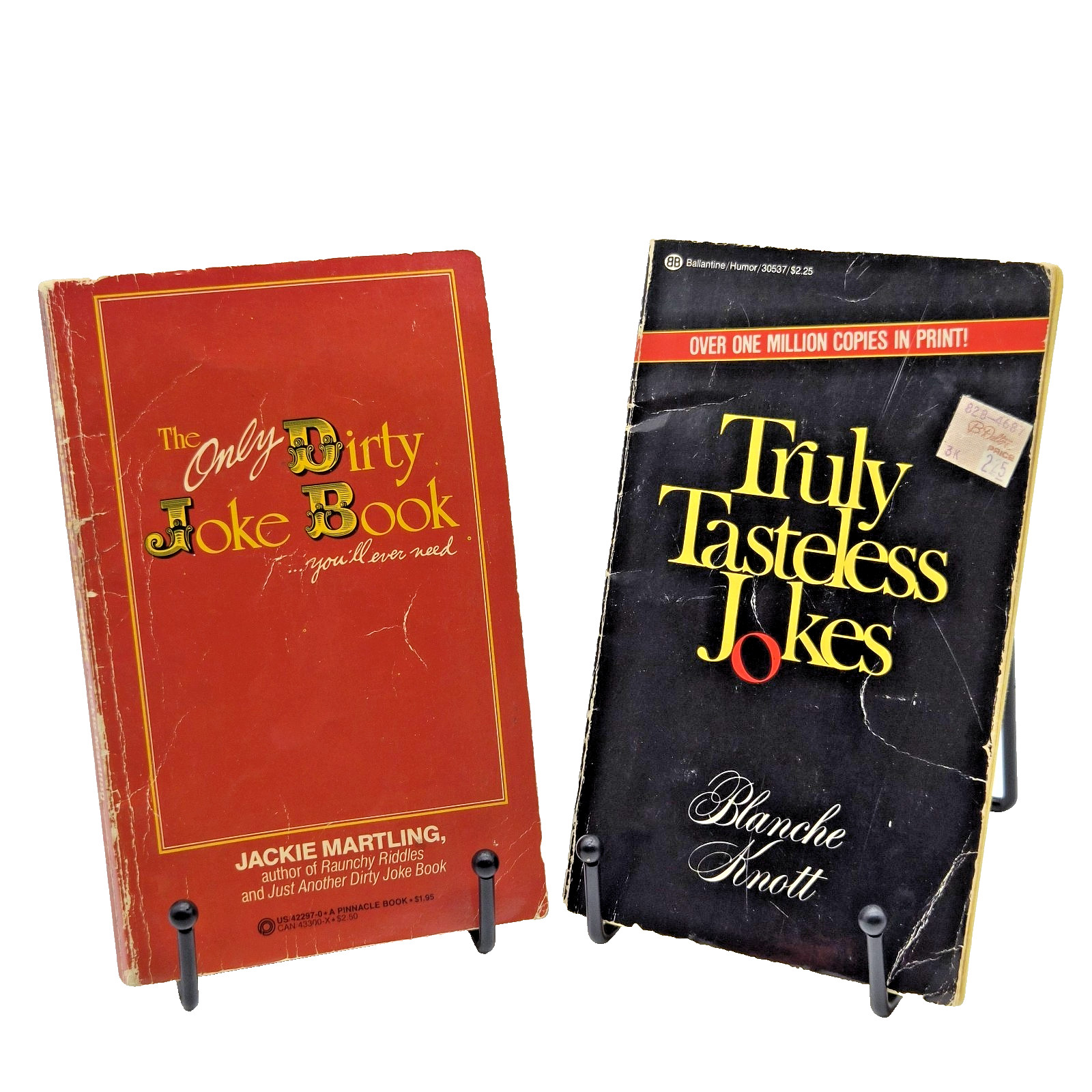 Vintage Dirty Joke Books Lot Jackie Martling Blanche Knott PBs Truly Tasteless