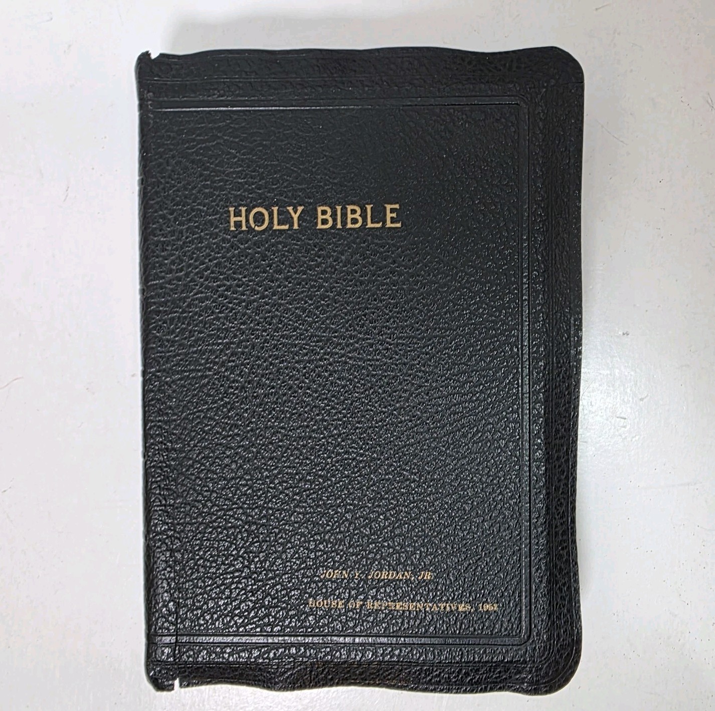 Holy Bible KJV Red Letter World House Of Representatives 1952 Historical RARE
