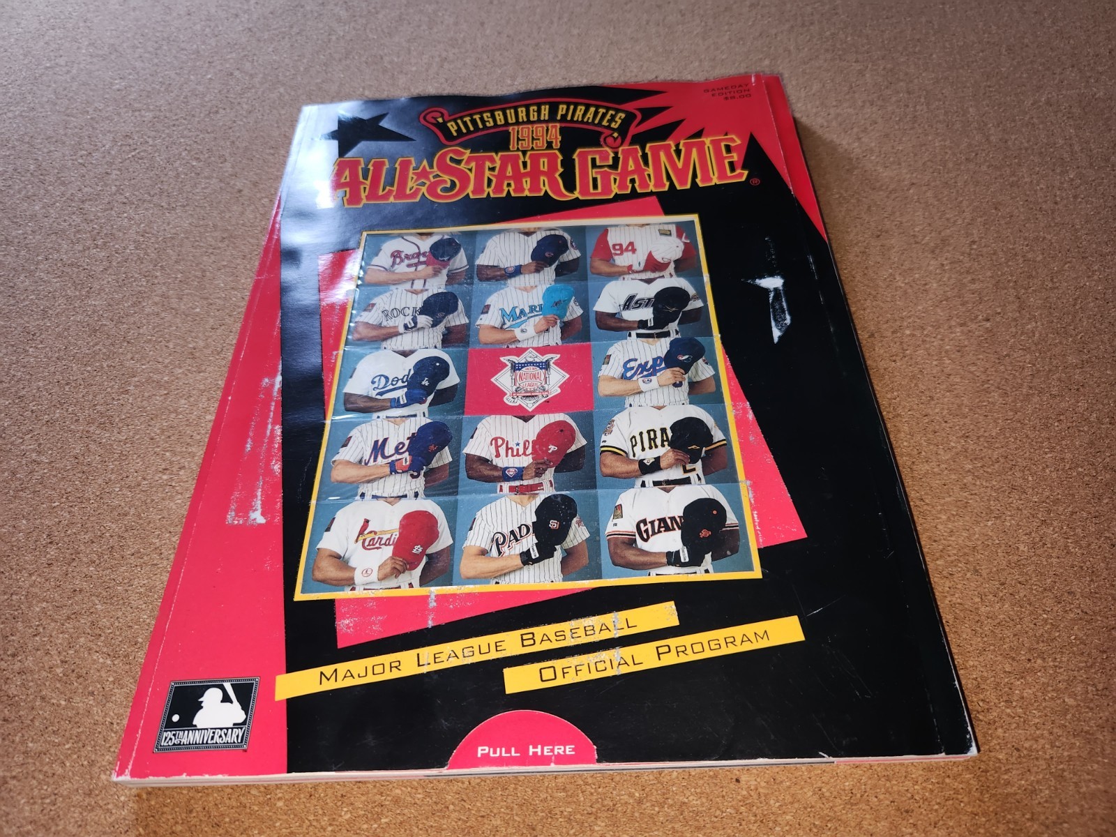 MLB 1994 ALL STAR GAME PITTSBURGH, PA OFFICIAL PROGRAM 125th Anniversary