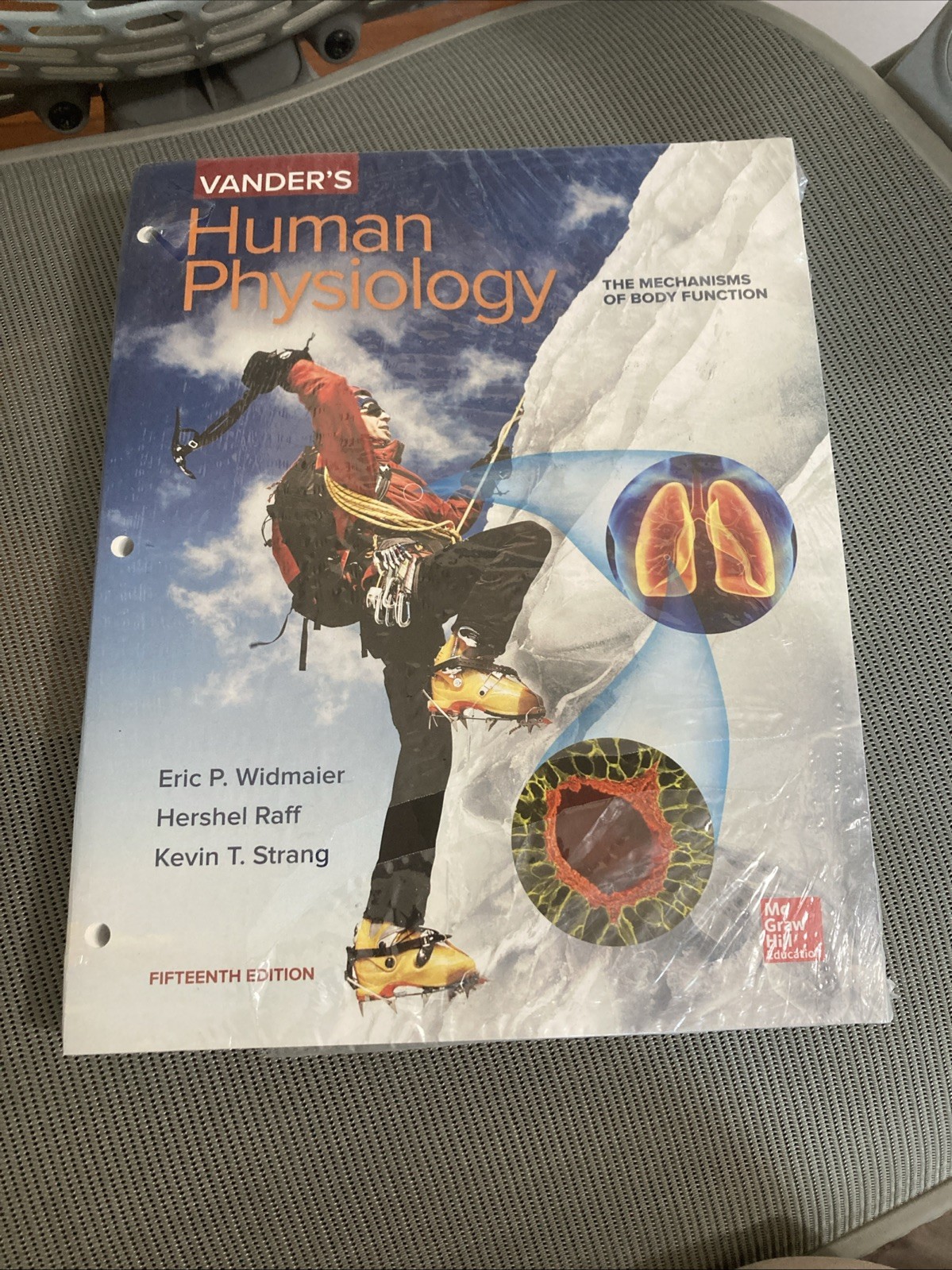 Vander’s Human Physiology NEW 15th Edition Loose Leaf by Widmaier, Raff, Strang