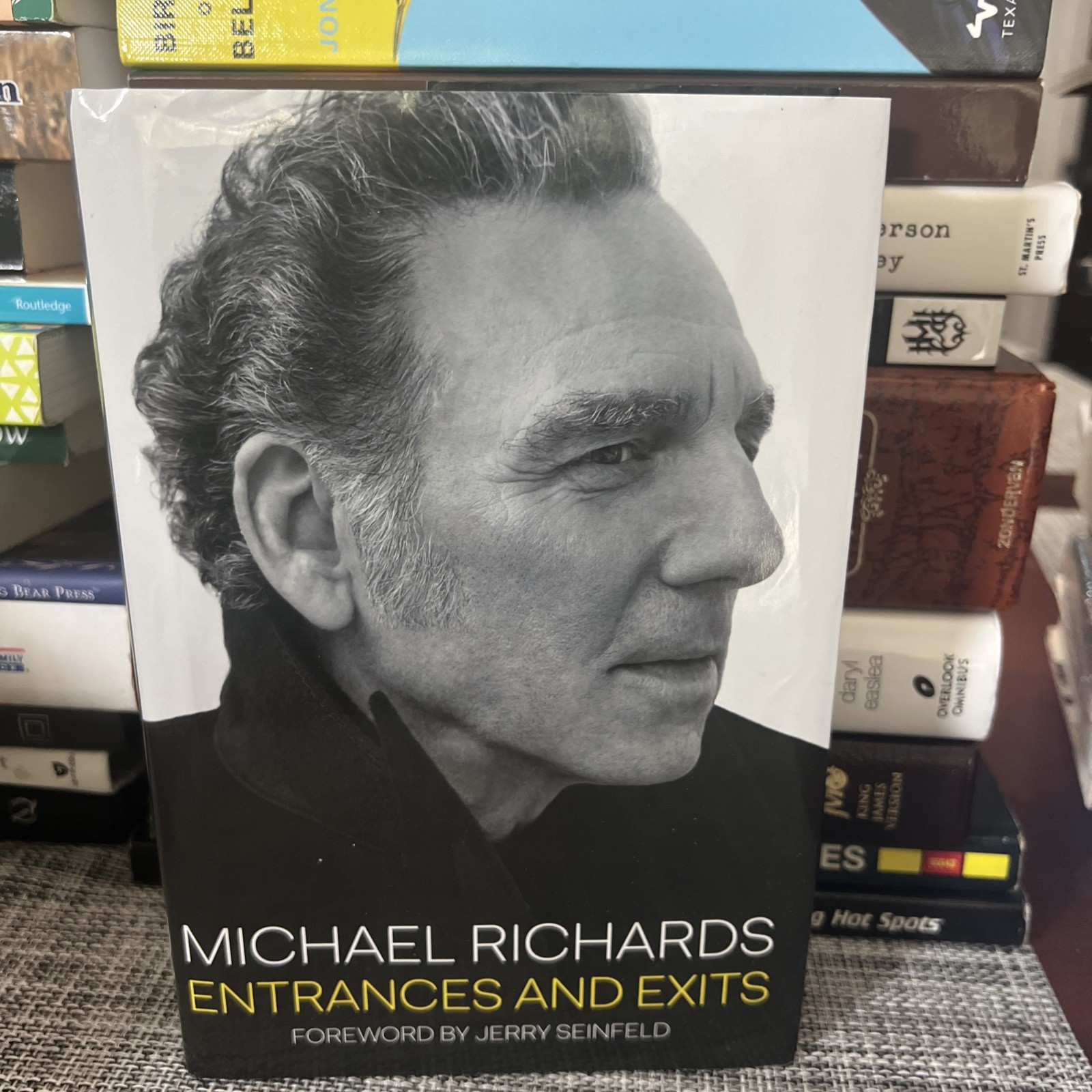 Entrances and Exits by Michael Richards (2024, Hardcover)