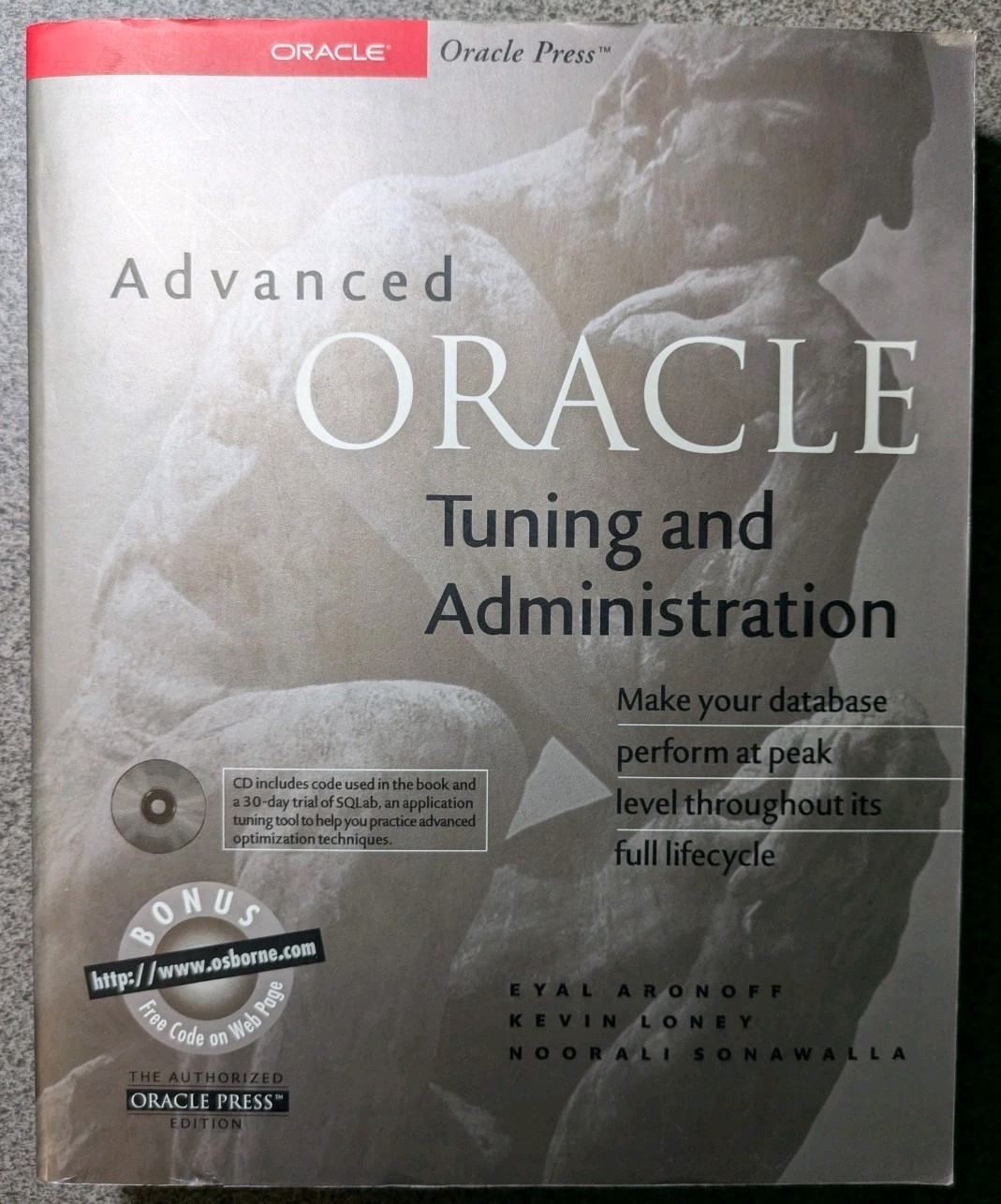 Advanced Oracle Tuning & Administration Book + CD Osborne McGraw-Hill 1997