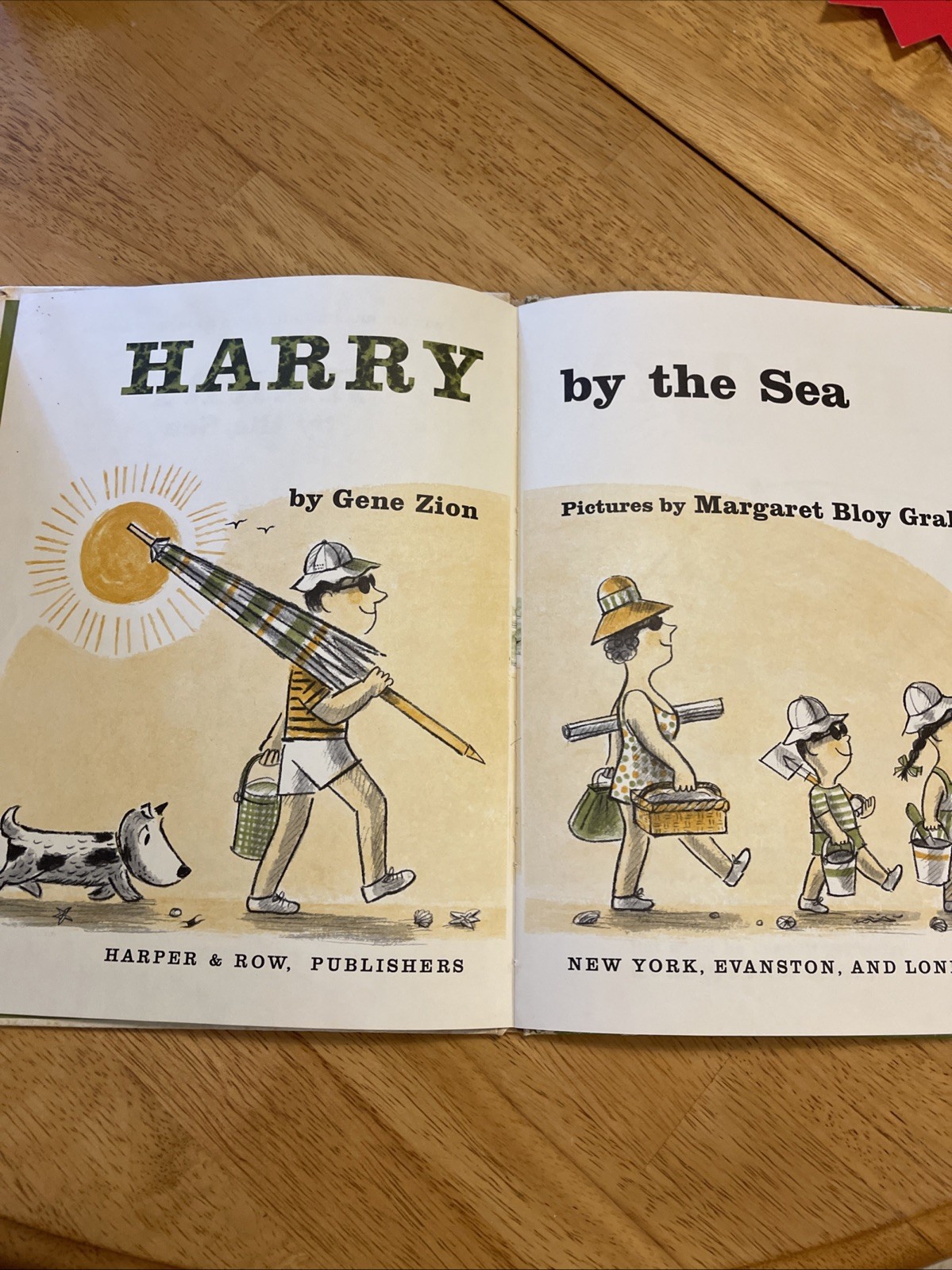Harry by the Sea By Gene Zion Hardcover 1965