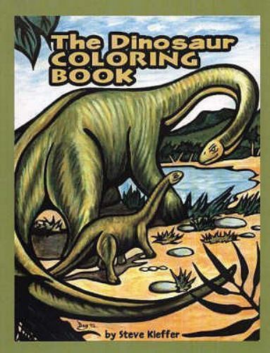 Dinosaur Coloring Book, Paperback by Kieffer, Steve (ILT), Like New Used, Fre…