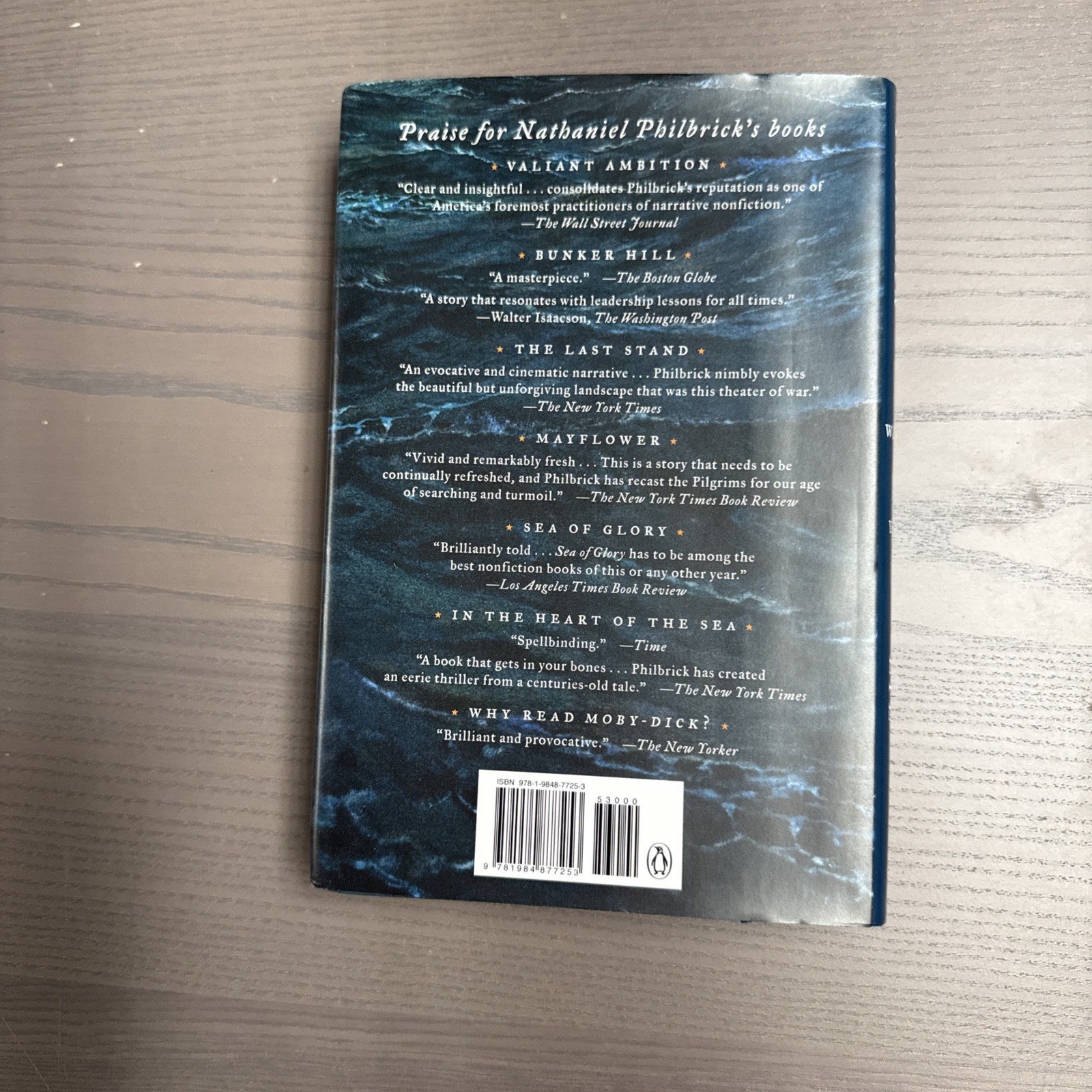 SIGNED In the Hurricane’s Eye by Nathaniel Philbrick HC DJ 1st Print