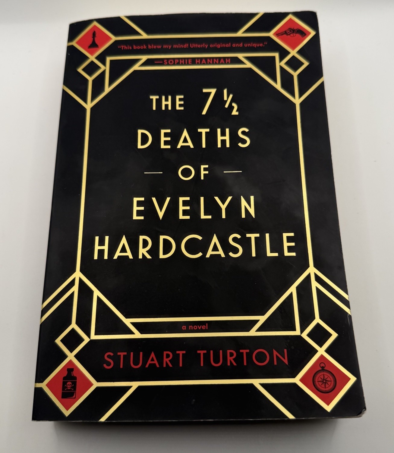 The 7 1/2 Deaths of Evelyn Hardcastle By Turton, Stuart