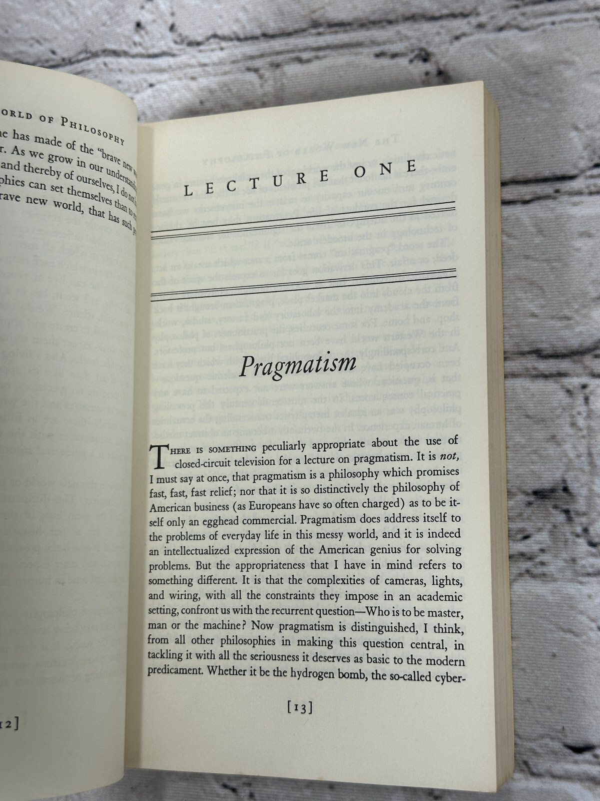 The New World of Philosophy by Abraham Kaplan [1st Vintage Edition · 1963]