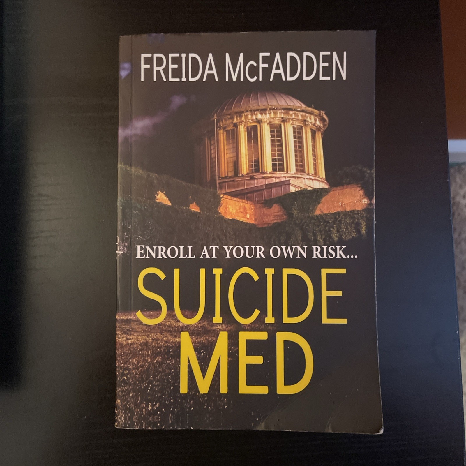 OUT OF PRINT RARE Suicide Med by Freida McFadden – 2014