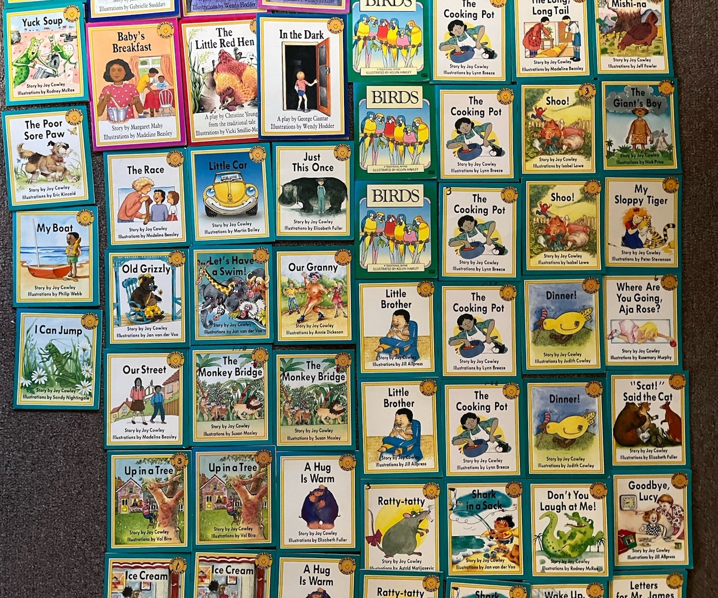 Lot of 58 Sunshine Books The Wright Group Early Emergent Readers Joy Cowley Twig