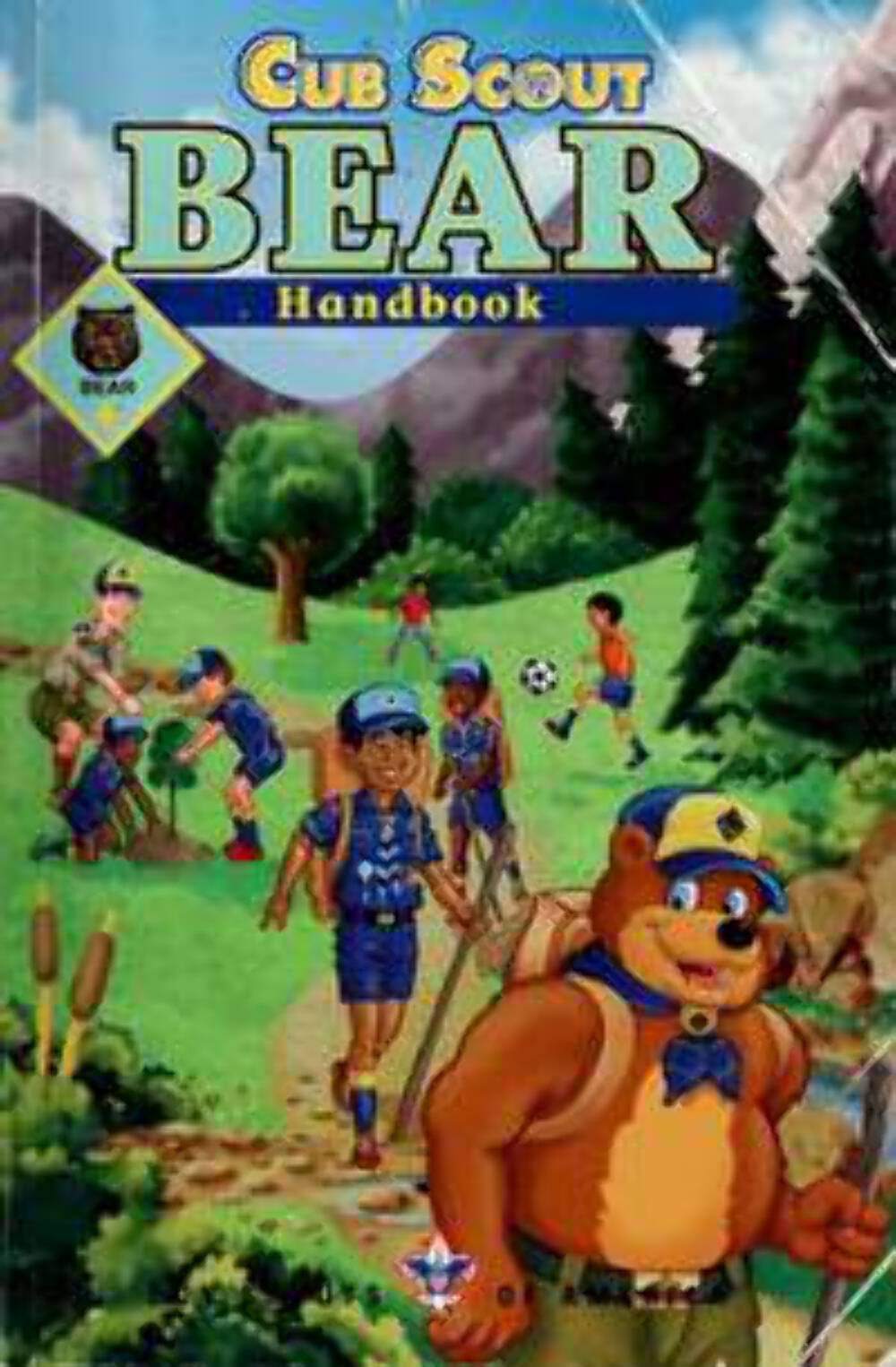 Cub Scout “BEAR” Handbook. Boy Scouts of America 290 pages 2011