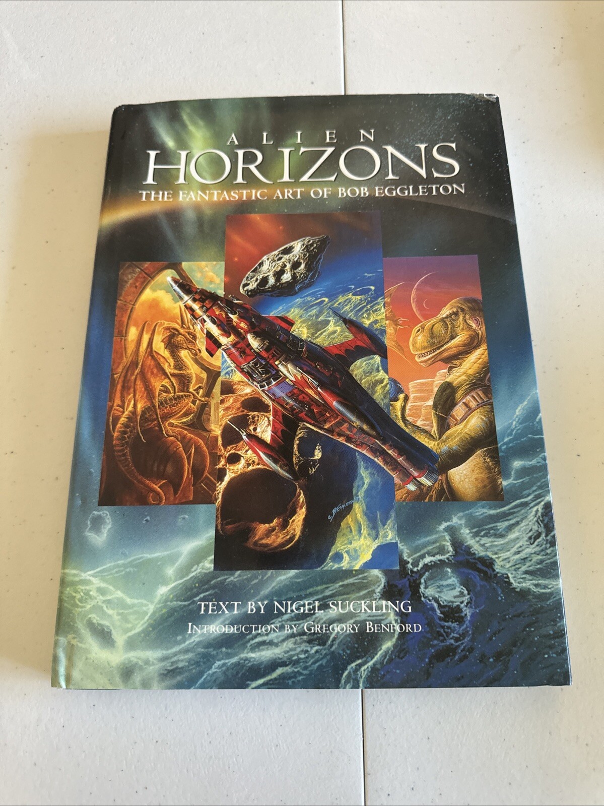 Alien Horizons: The Fantastic Art of Bob Eggleton – Hardcover – ACCEPTABLE