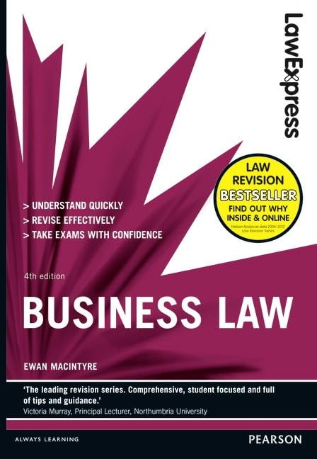 Law Express: Business Law By Ewan MacIntyre