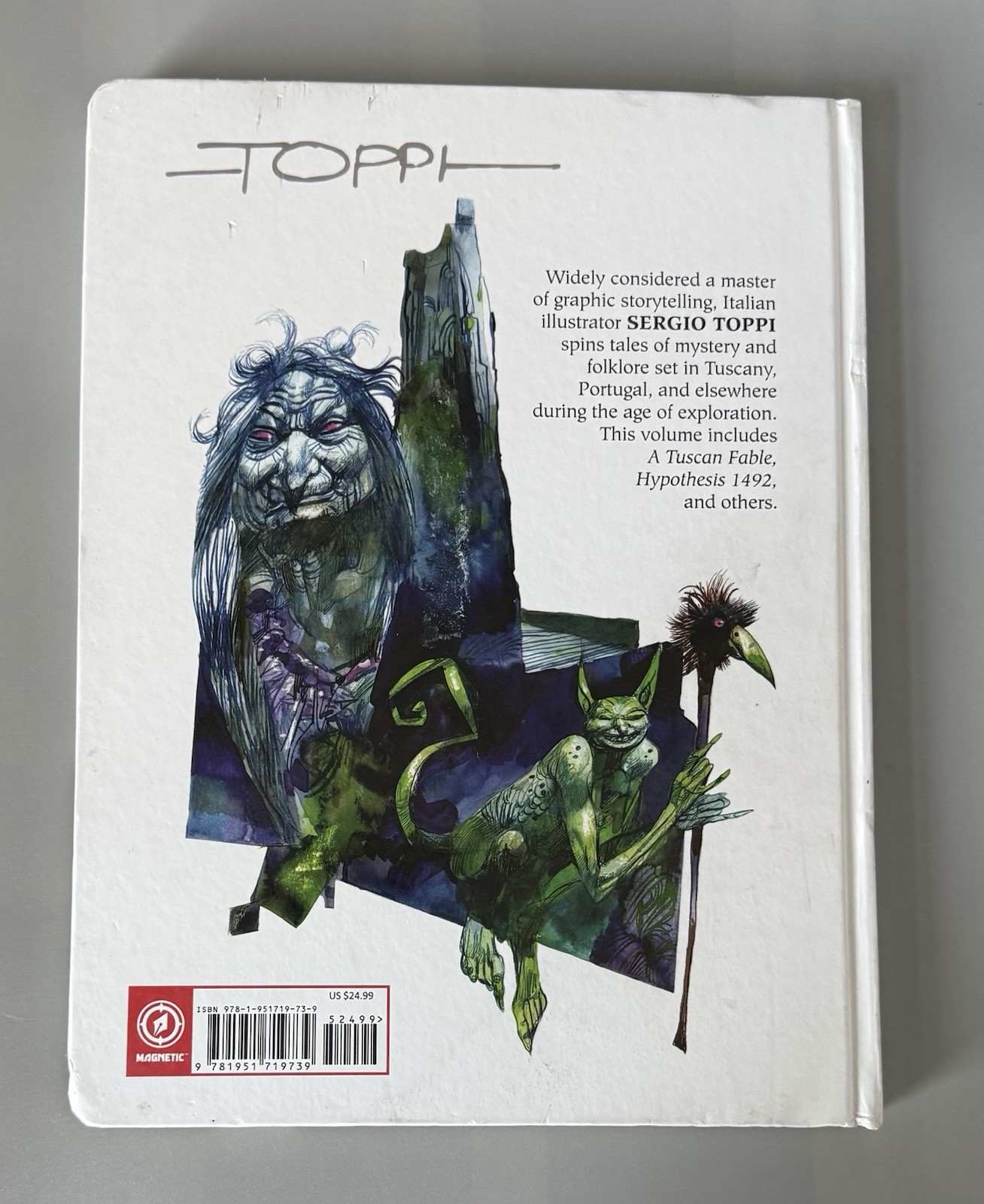The Collected Toppi Volume Nine: The Old World — Hardcover — 2023 Magnetic