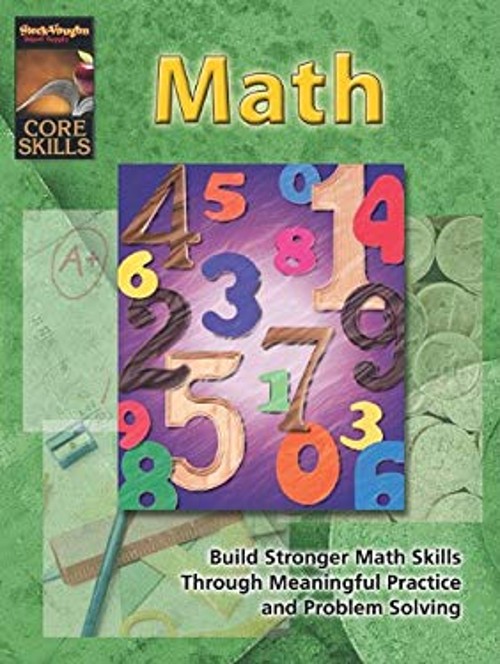 Core Skills Math Paperback Steck-Vaughn Staff