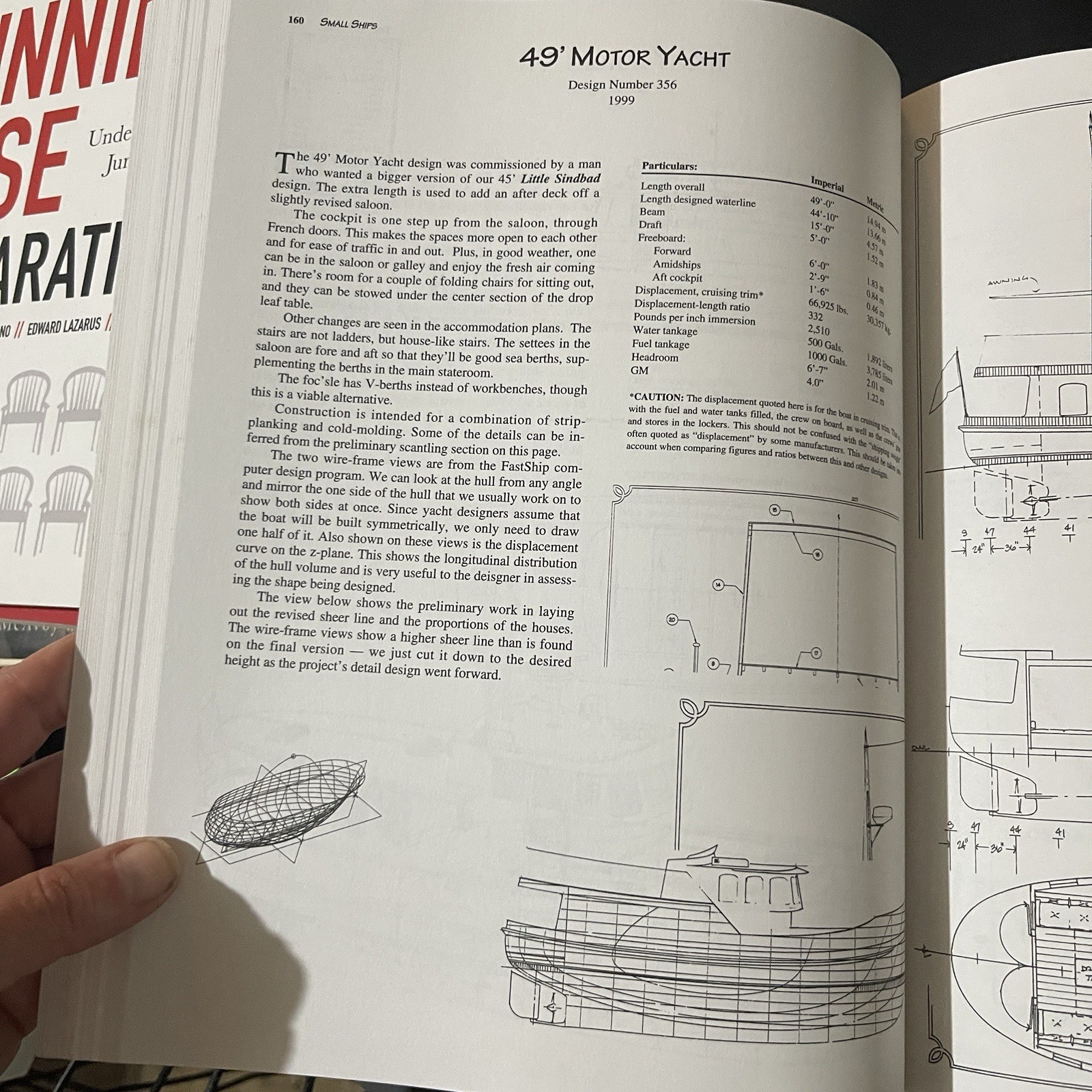 Small Ships Jay R Benford 5th Ed 2002 Boat Design Workbook Yacht Plans PB