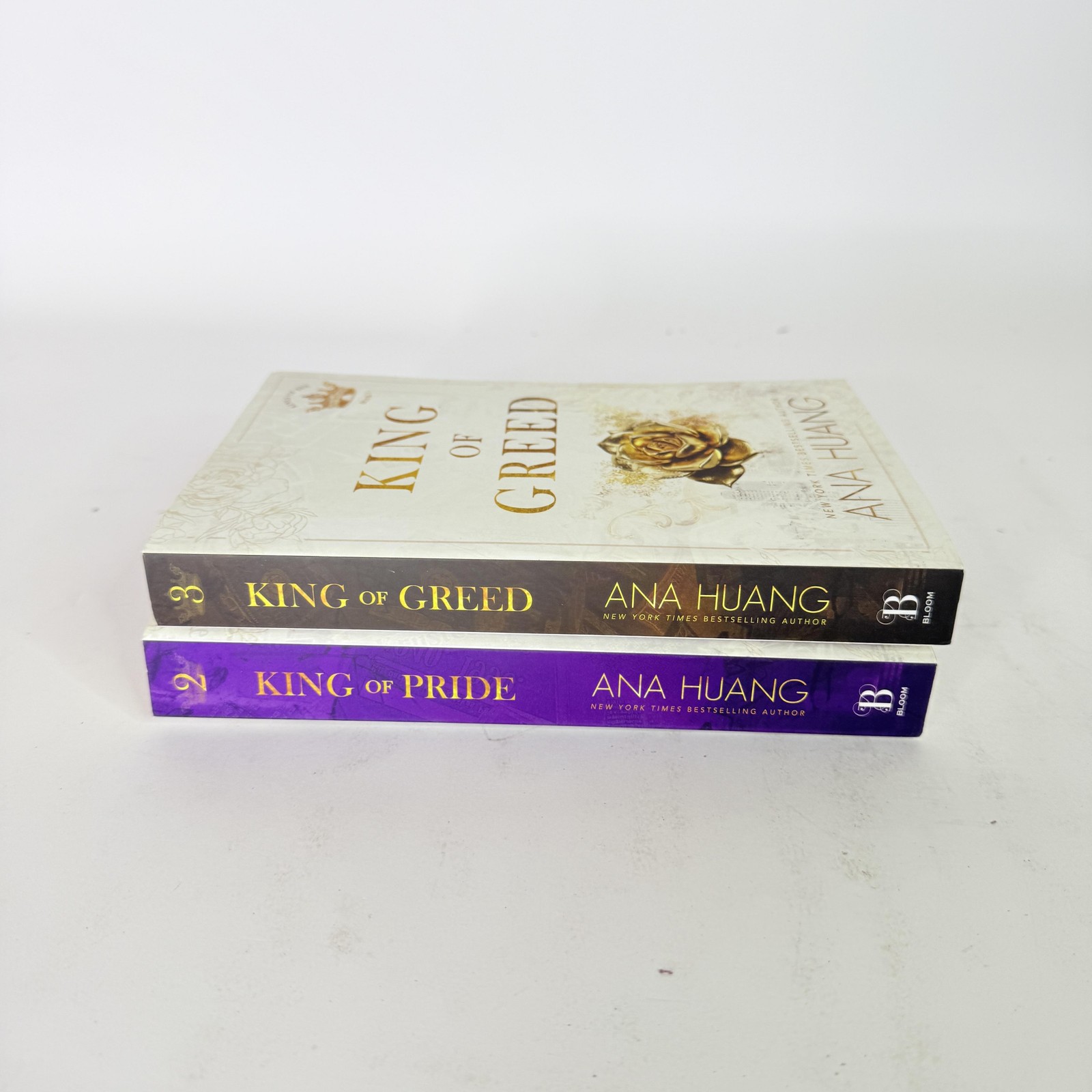King Of Greed & King Of Pride Ana Huang Kings Of Sin Bloom Books PB 2-Book Set