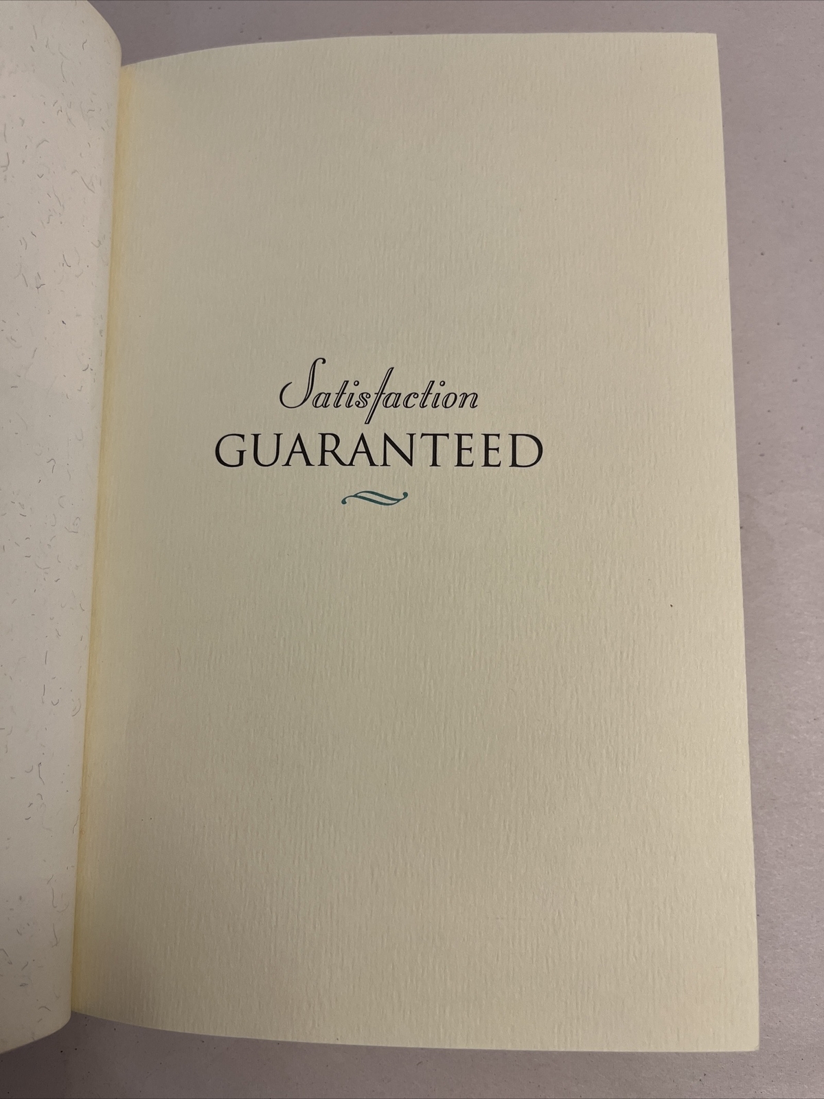 Satisfaction Guaranteed by Byrd Baggett