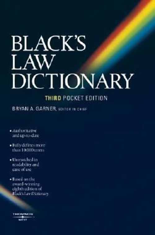 Black’s Law Dictionary Paperback Bryan A., Black, Henry Campbell
