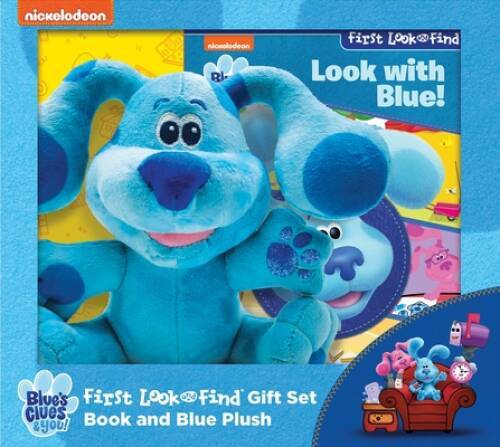 Blues Clues and You First Look and Find and Blue Plush Toy G – ACCEPTABLE