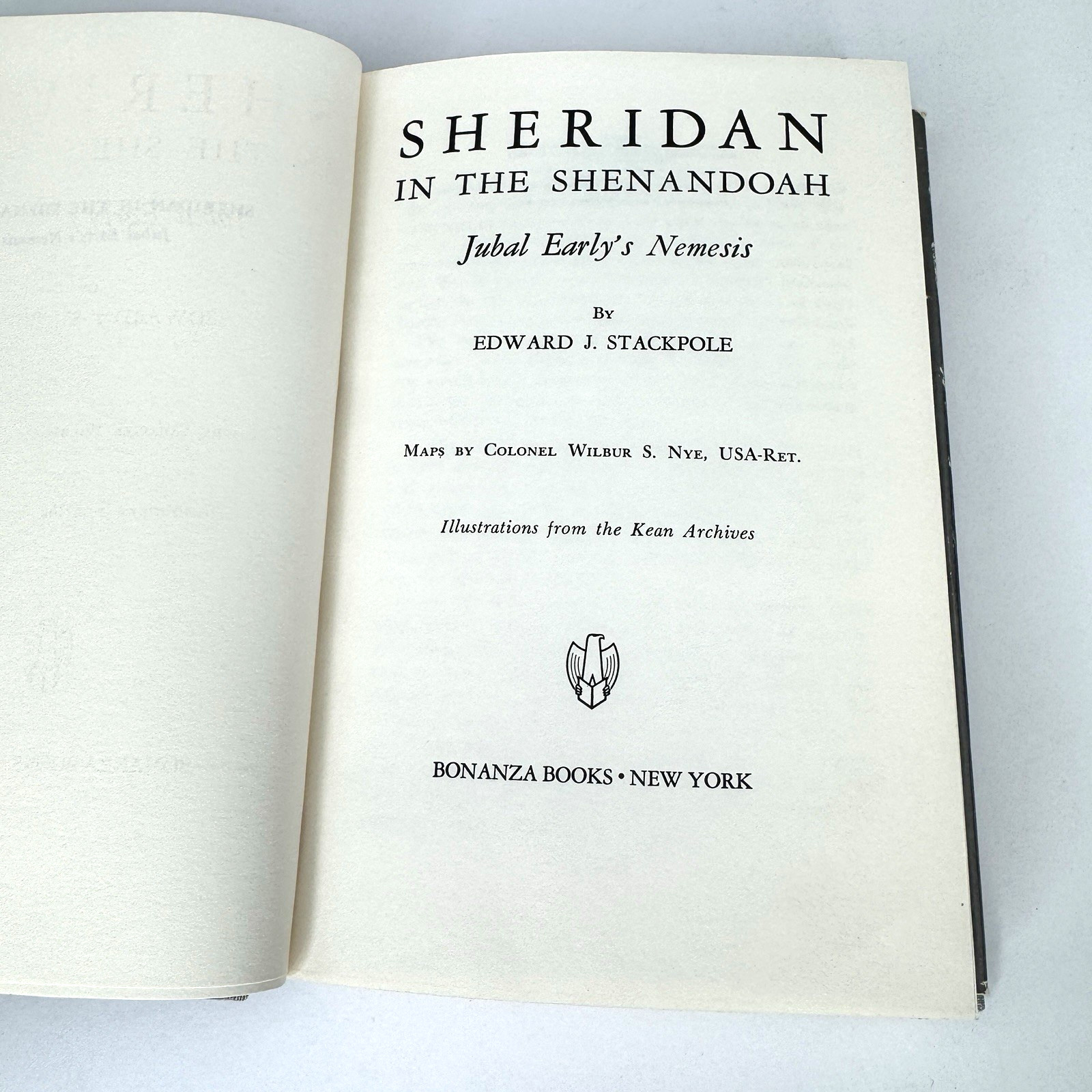 Sheridan in the Shenandoah Edward J Stackpole 1st edition 1961 HCDJ