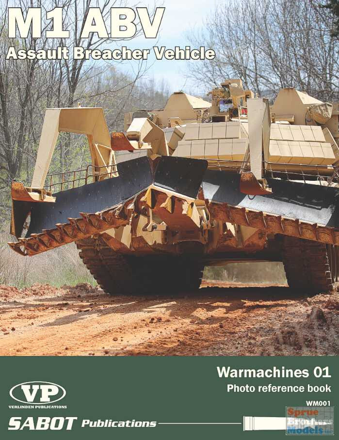 SABWM001 SABOT/Verlinden Publications Warmarchines #1: M1 Assault Breacher