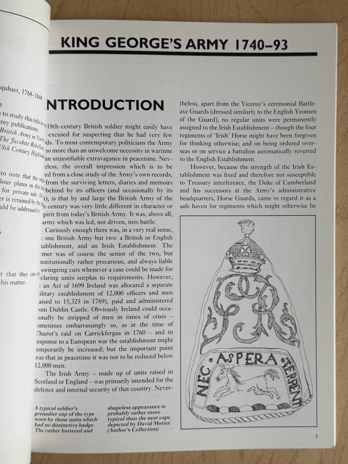 Osprey Men-At-Arms 285 – King George’s Army 1740-93 by Reid & Chappell (PB 1995)
