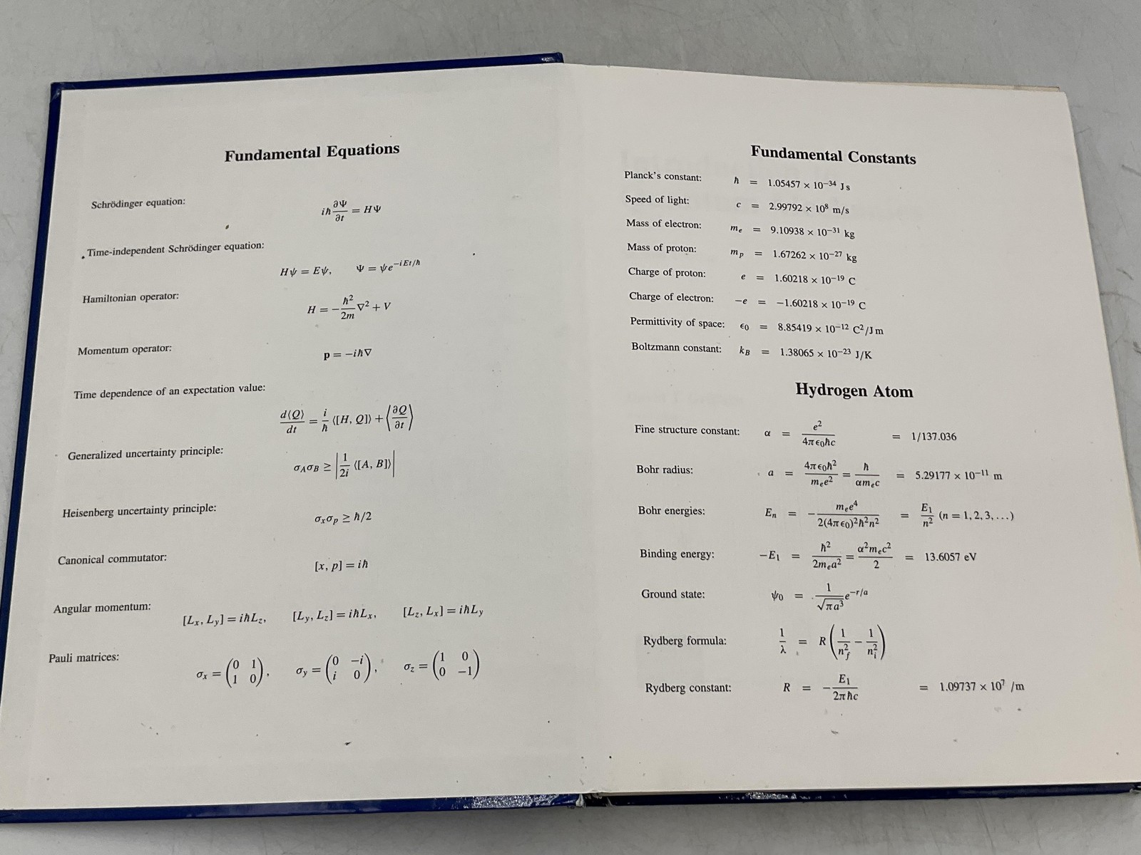 Introduction To Quantum Mechanics D J Griffiths 2005 Hardcover Prentice Hall