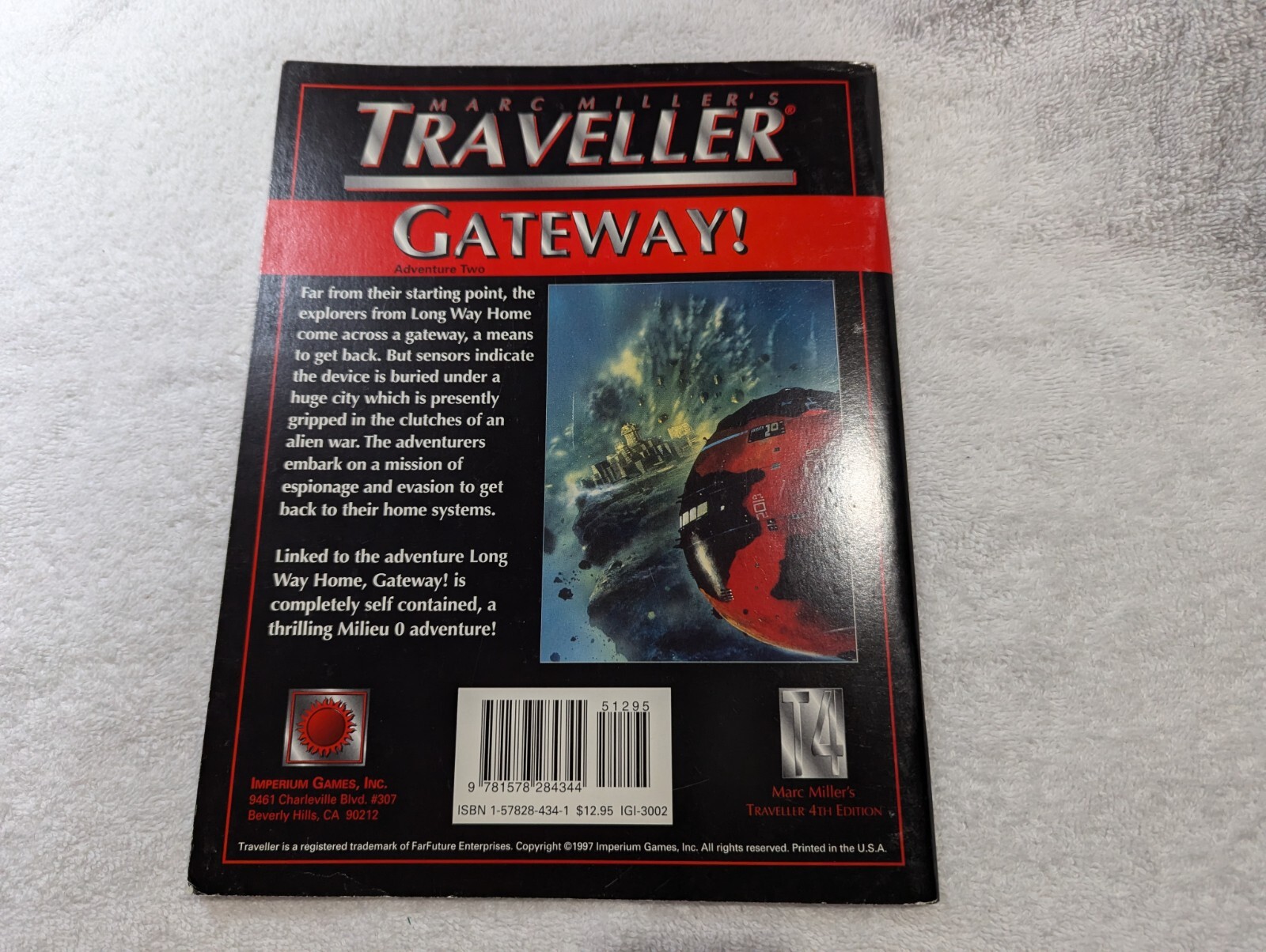 T4 Marc Miller’s Traveller RPG Gateway! Imperium Games adventure