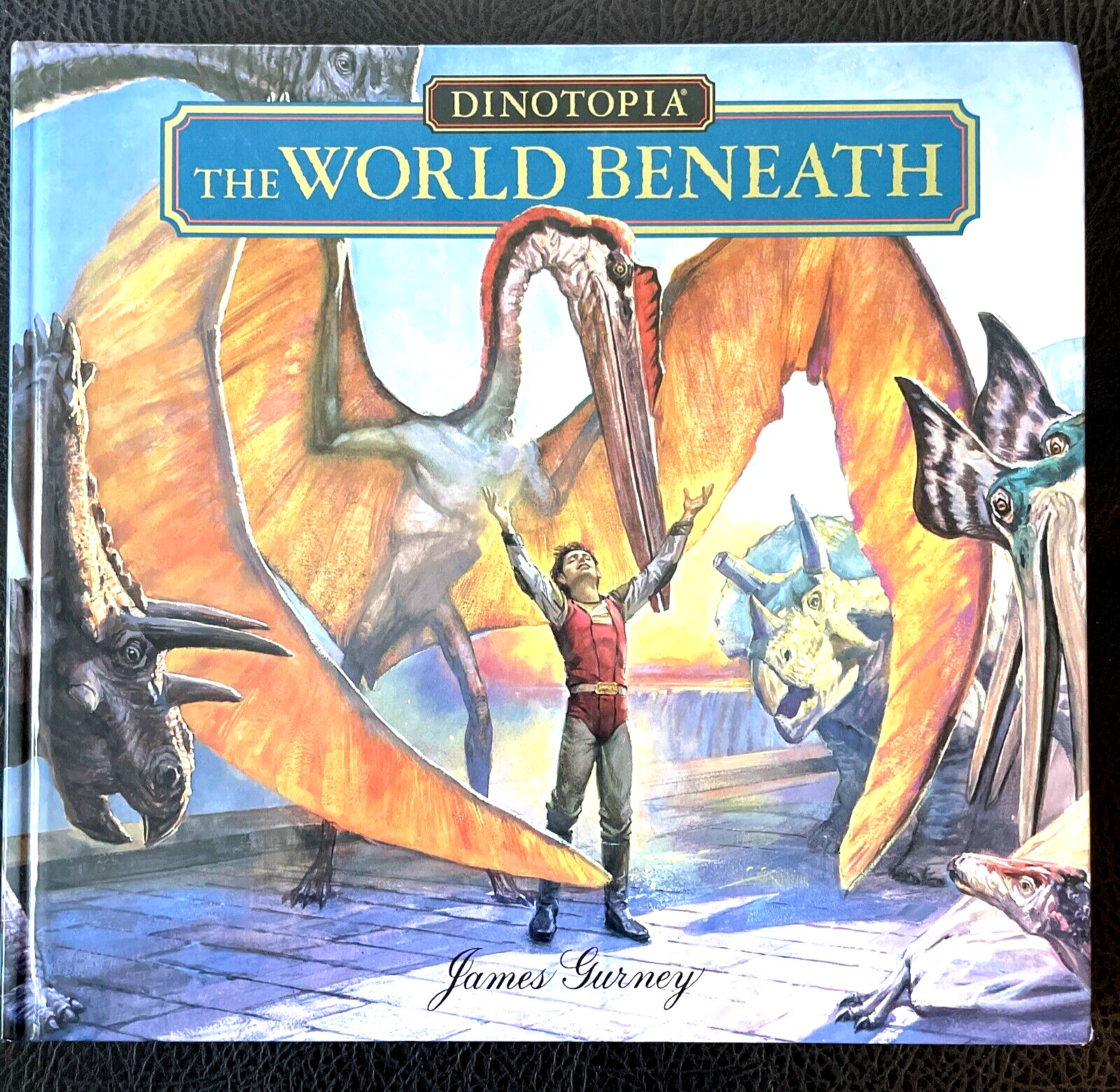 Dinotopia : The World Beneath by James Gurney (1995, Hardcover) 1st Print / Ed