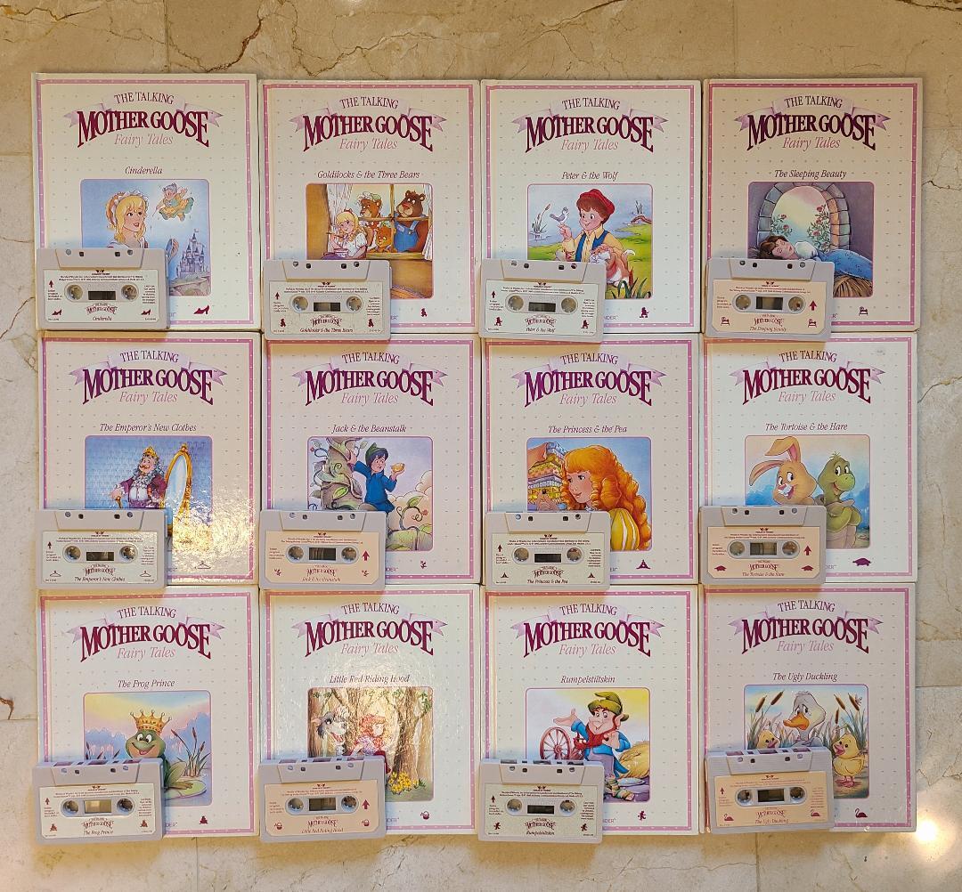 Talking Mother Goose Books with Tapes – Many Titles – DISCOUNTS! YOU CHOOSE!