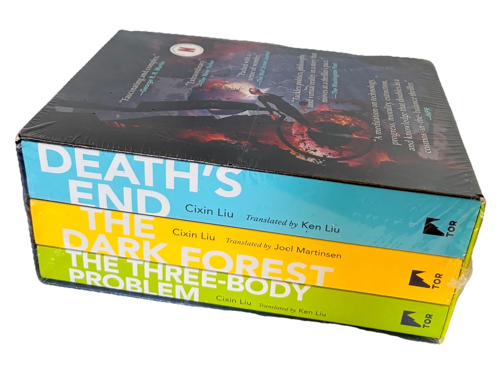 Cixin Liu Box Set of 3 Three Body Problem Trilogy – NEW SEALED