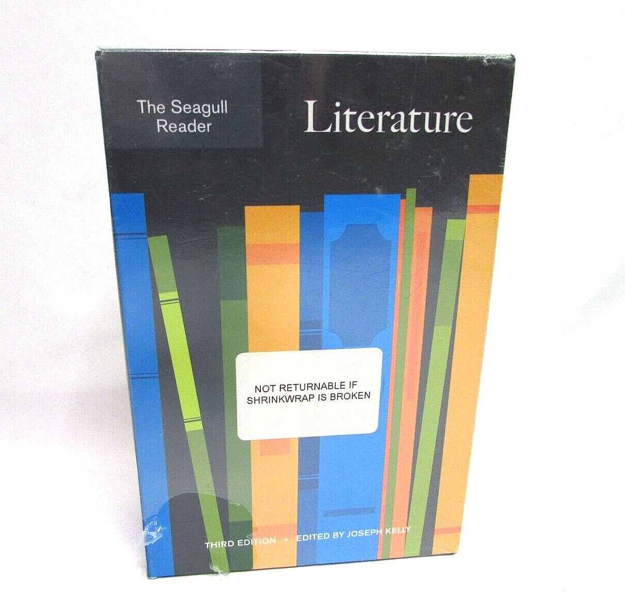 The Seagull Book of Literature by Joseph Kelly (2017, Trade Paperback) BRAND NEW