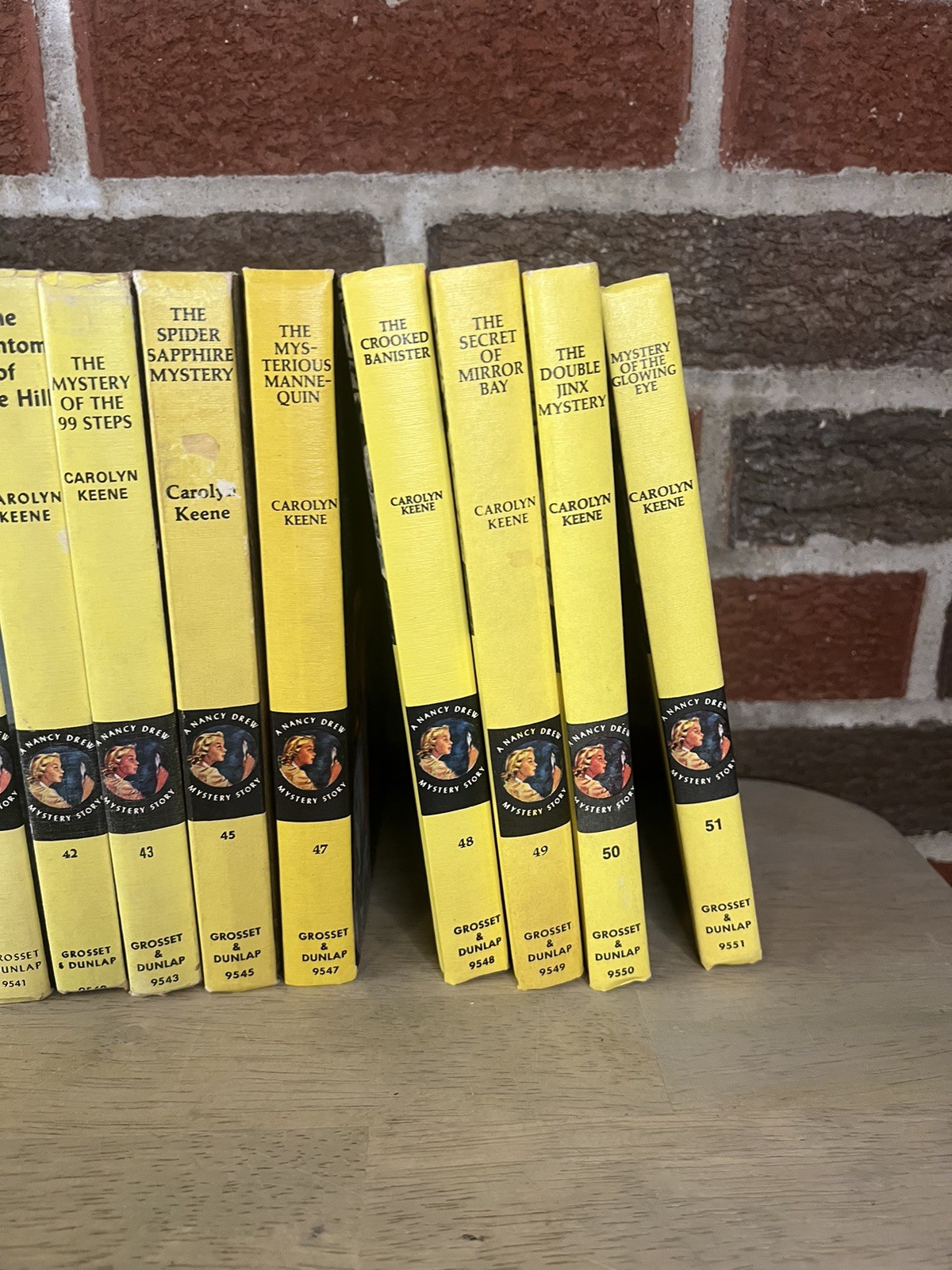 Lot of 25 Vintage Carolyn Keene Nancy Drew Hardcovers 1960s.