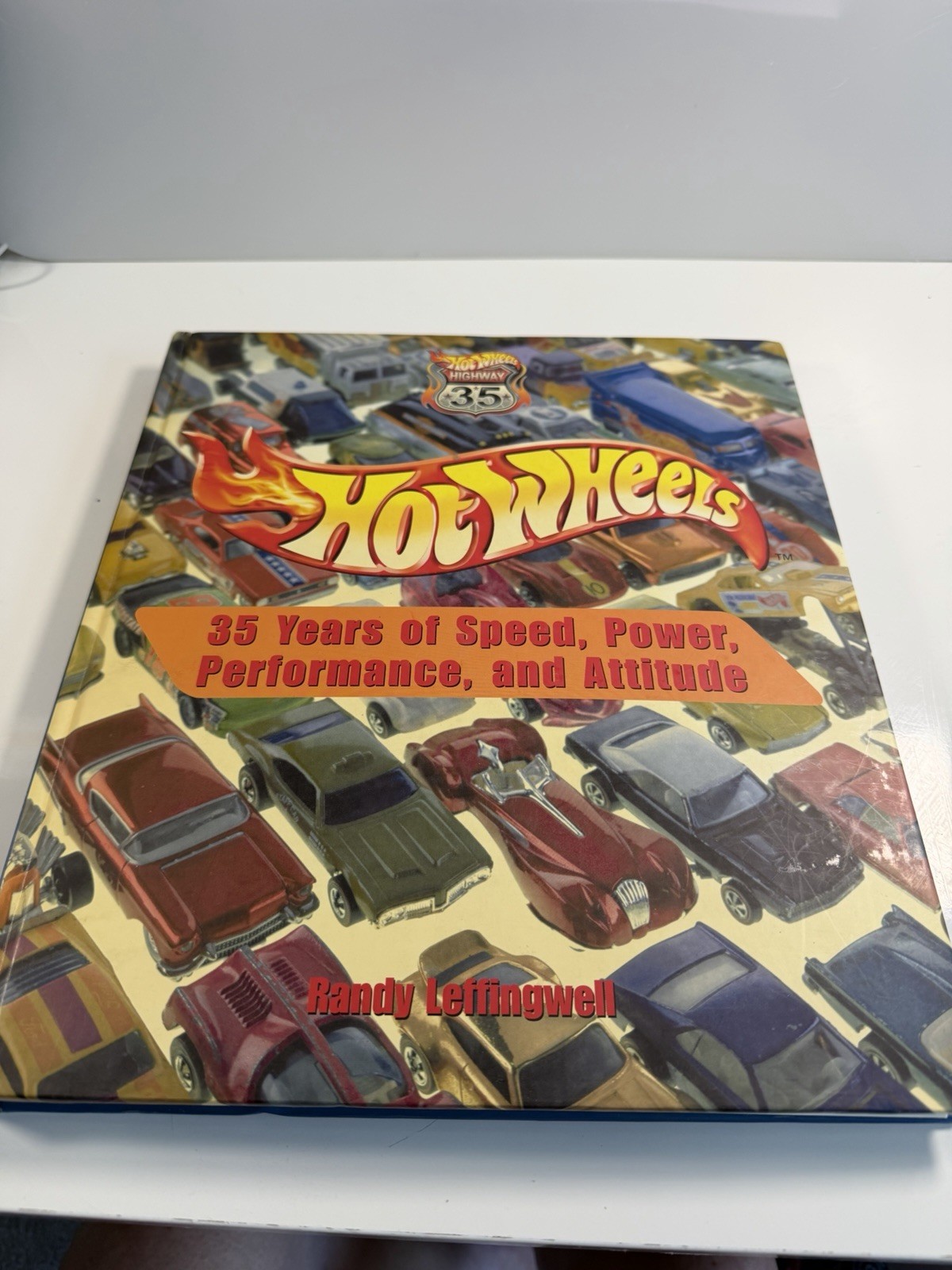 Hot Wheels Highway 35 Anniversary Large Hardcover Book 192 Pages 12 X 10 1/2