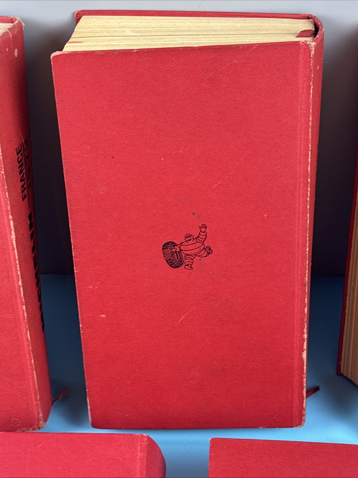 1972/73/75/78/82 Michelin France Hardcovers Travel Guides Restaurants Maps Rare!