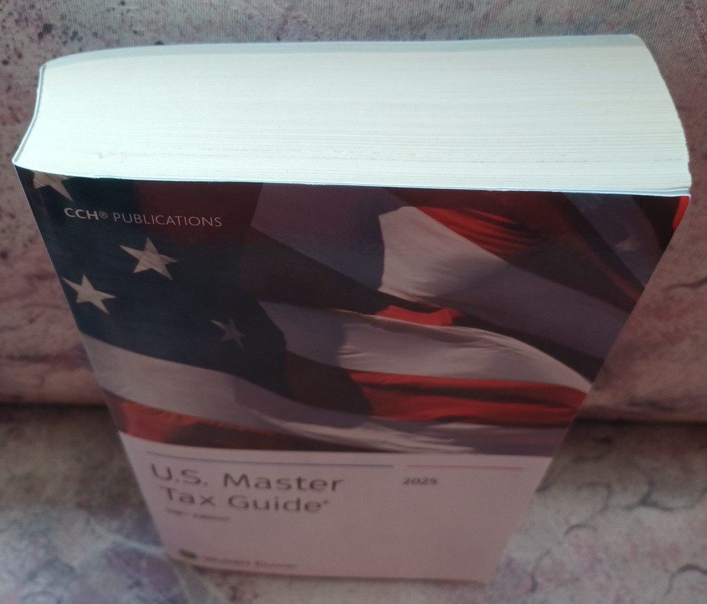 U.S. Master Tax Guide (2025) by Wolters Kluwer US Editorial Staff 108th Edition