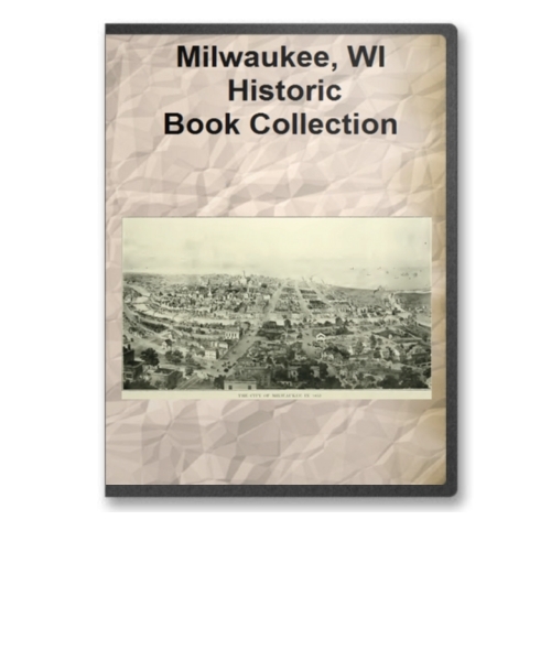 Milwaukee, WI Wisconsin + County History Culture Genealogy 14 Book Set – D41