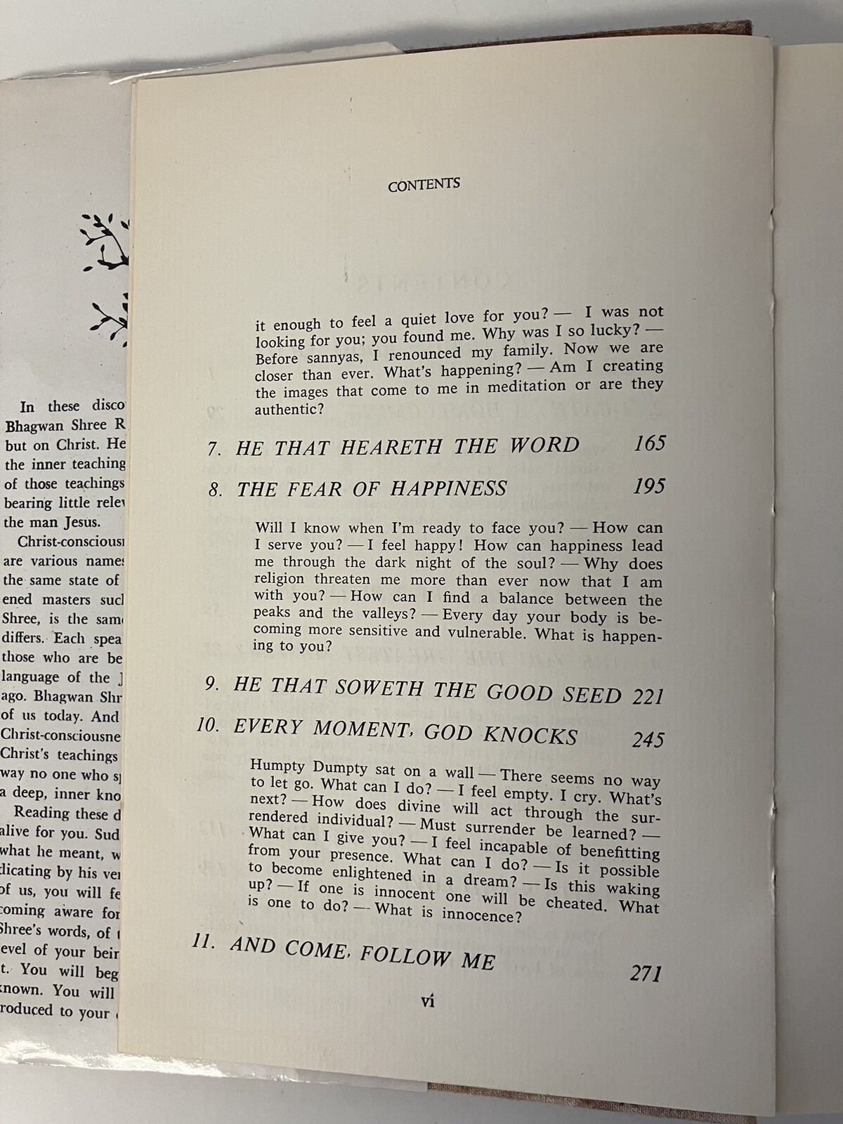 Come Follow Me Vol. 2 by Bhagwan Shree Rajneesh 1st Edition 1977 Hardcover GOOD