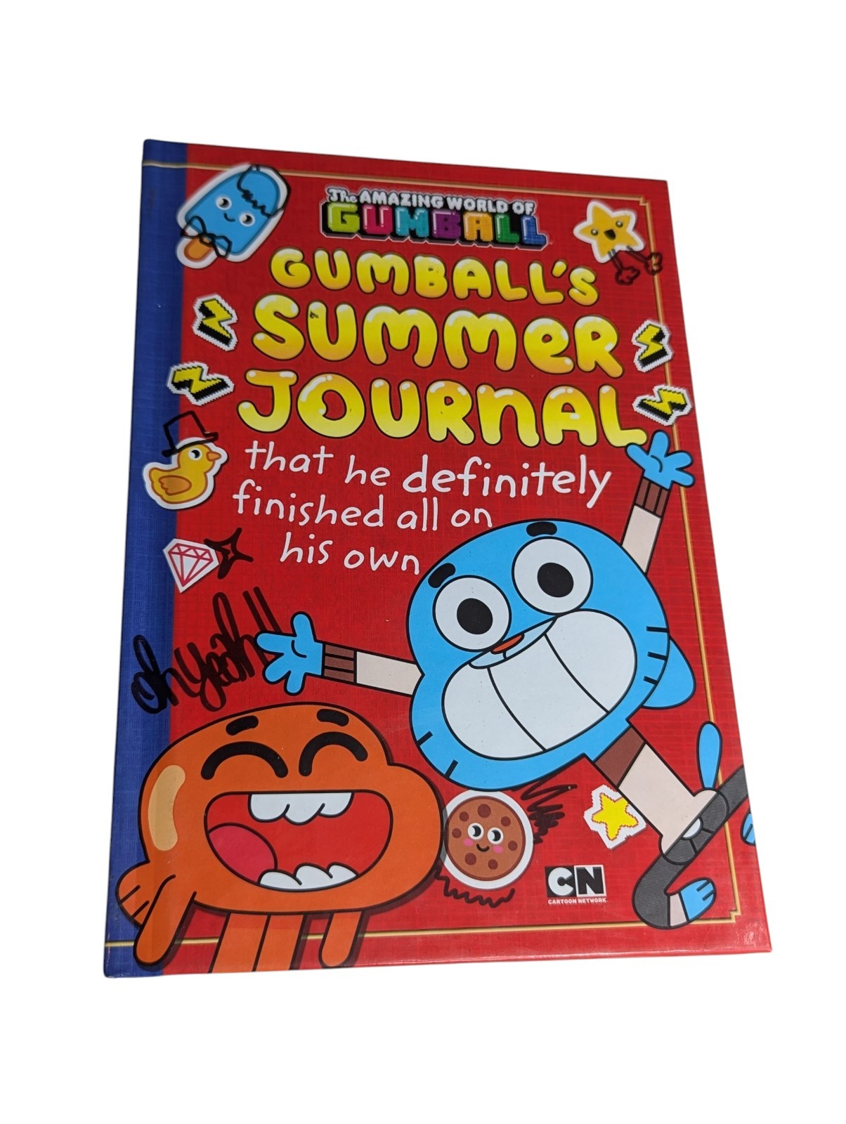 Amazing World Of Gumball’s Summer Journal Cartoon Network Book 2015