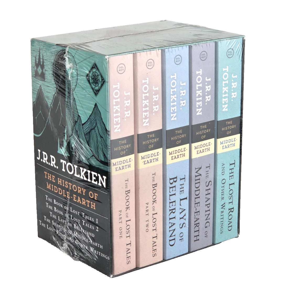 J.R.R. Tolkien The HISTORY OF MIDDLE-EARTH Volumes 1-5 Paperback SEALED Box Set
