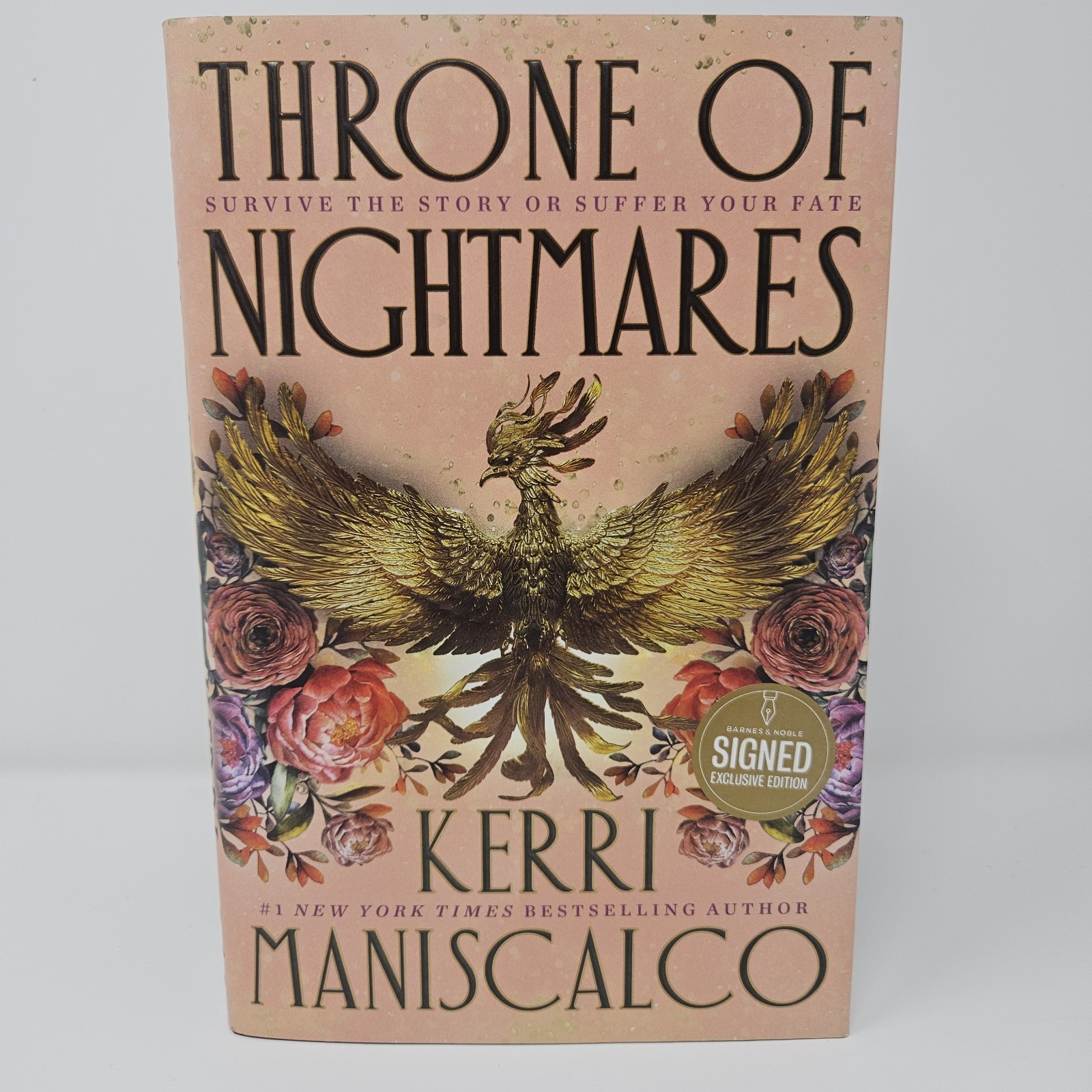 SIGNED! NEW! Throne of Nightmares Kerri Maniscalco Barnes & Noble Exclusive B&N