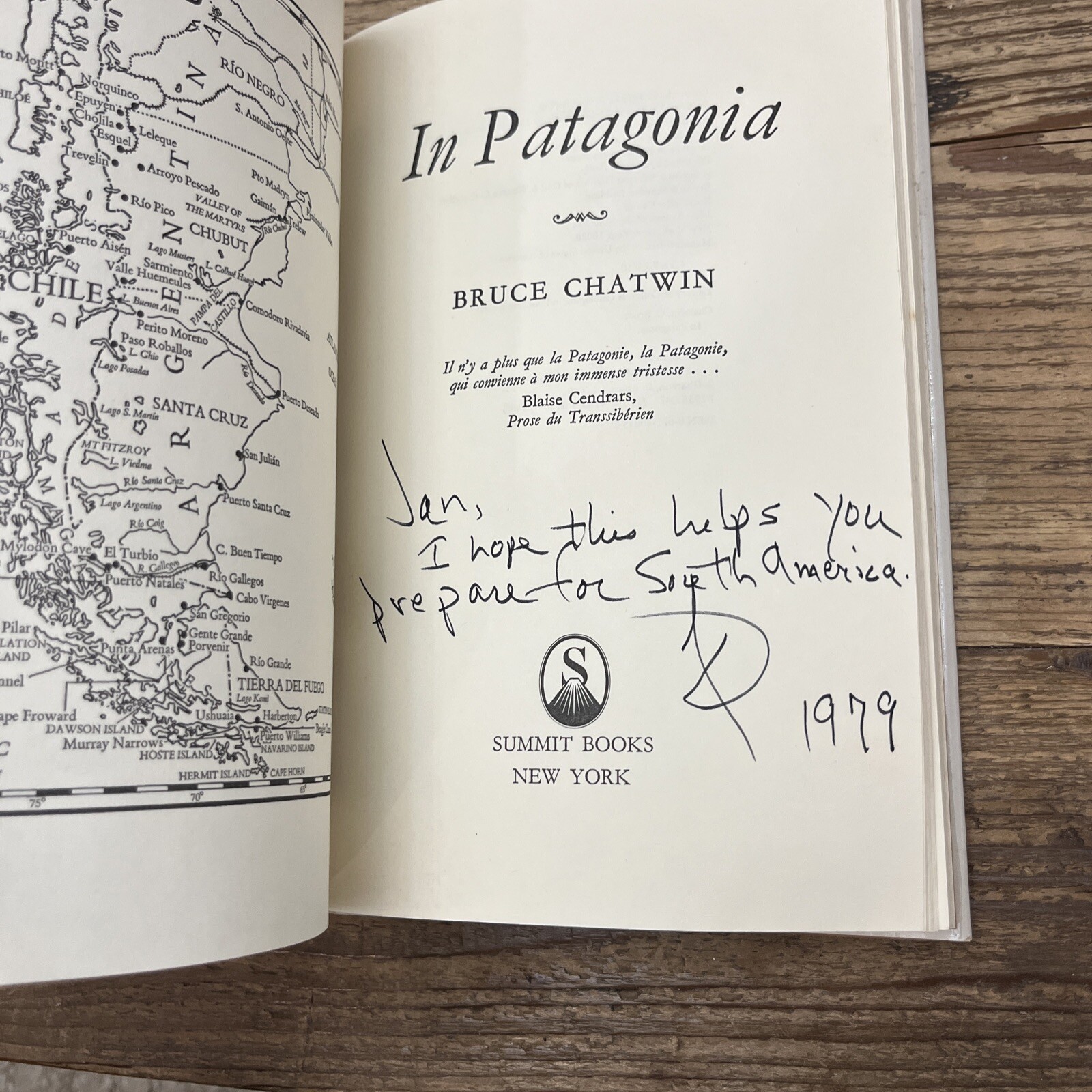 In Patagonia by Bruce Chatwin (1978, Hardcover)