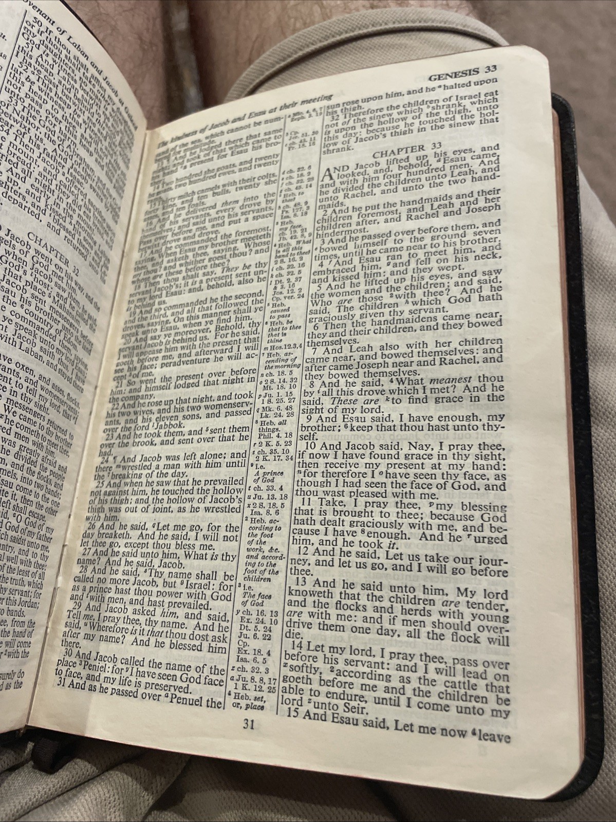 Holy Bible KJV OXFORD Concordance Morocco leather Personal Size #018X